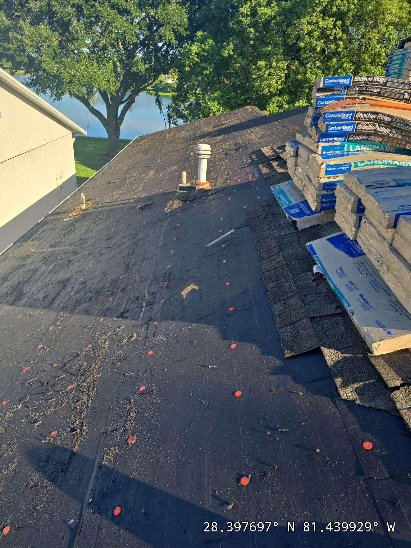 Project in Orlando by Fortified Roofing Solutions Corp.