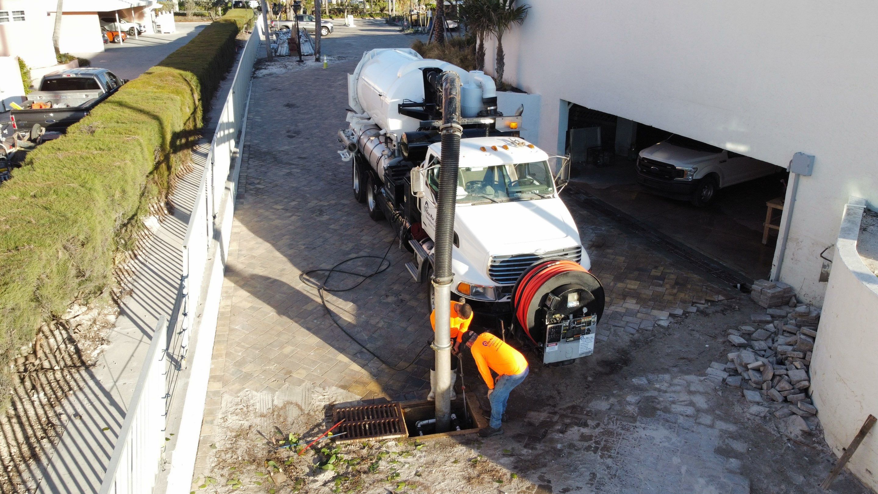 Naples Condo Complex Stormwater System Maintenance and Hurricane Cleanup by Don Mar, Inc. Storm Water Solutions