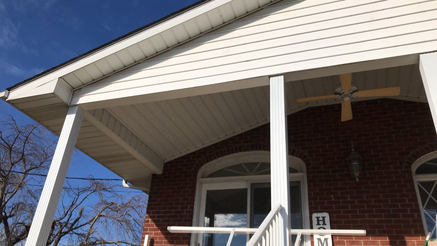 Porch Update using Westbury Aluminum Railing by Secure Construction Company Inc
