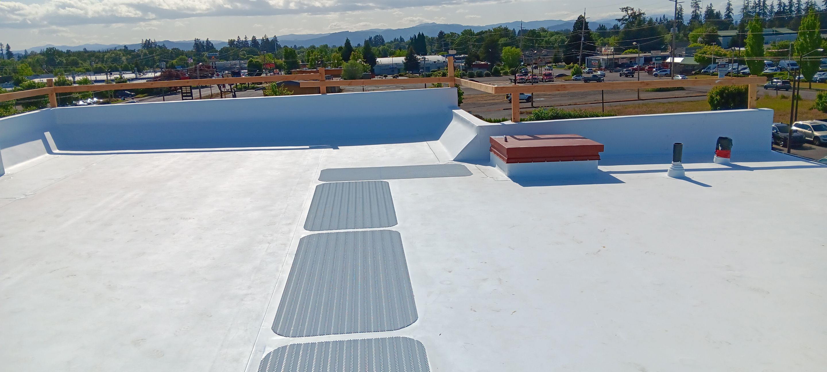 Commercial Roofing Replacement using TPO by Vitan Construction LLC 