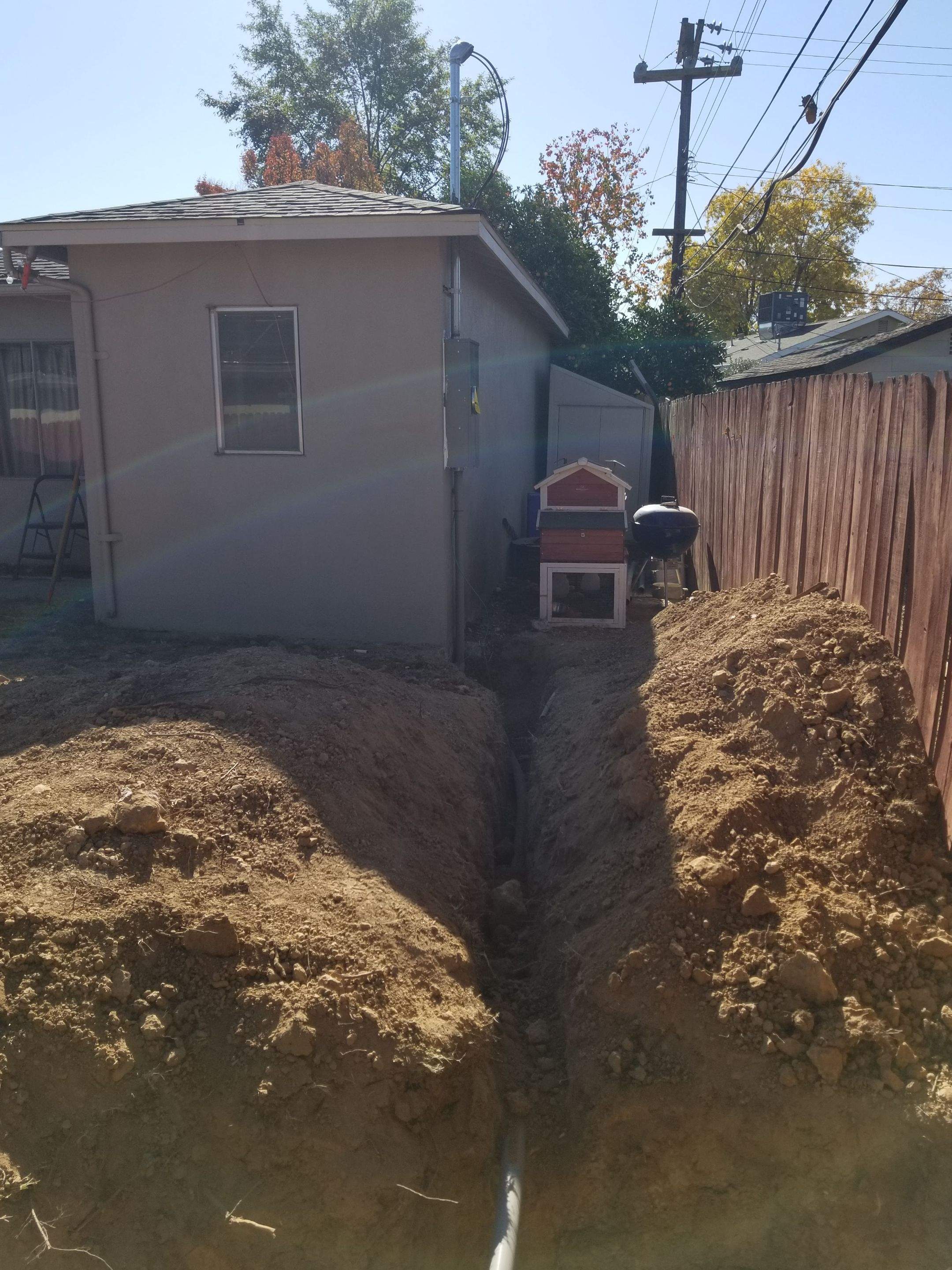 meter/main relocate by Peach Electric Inc