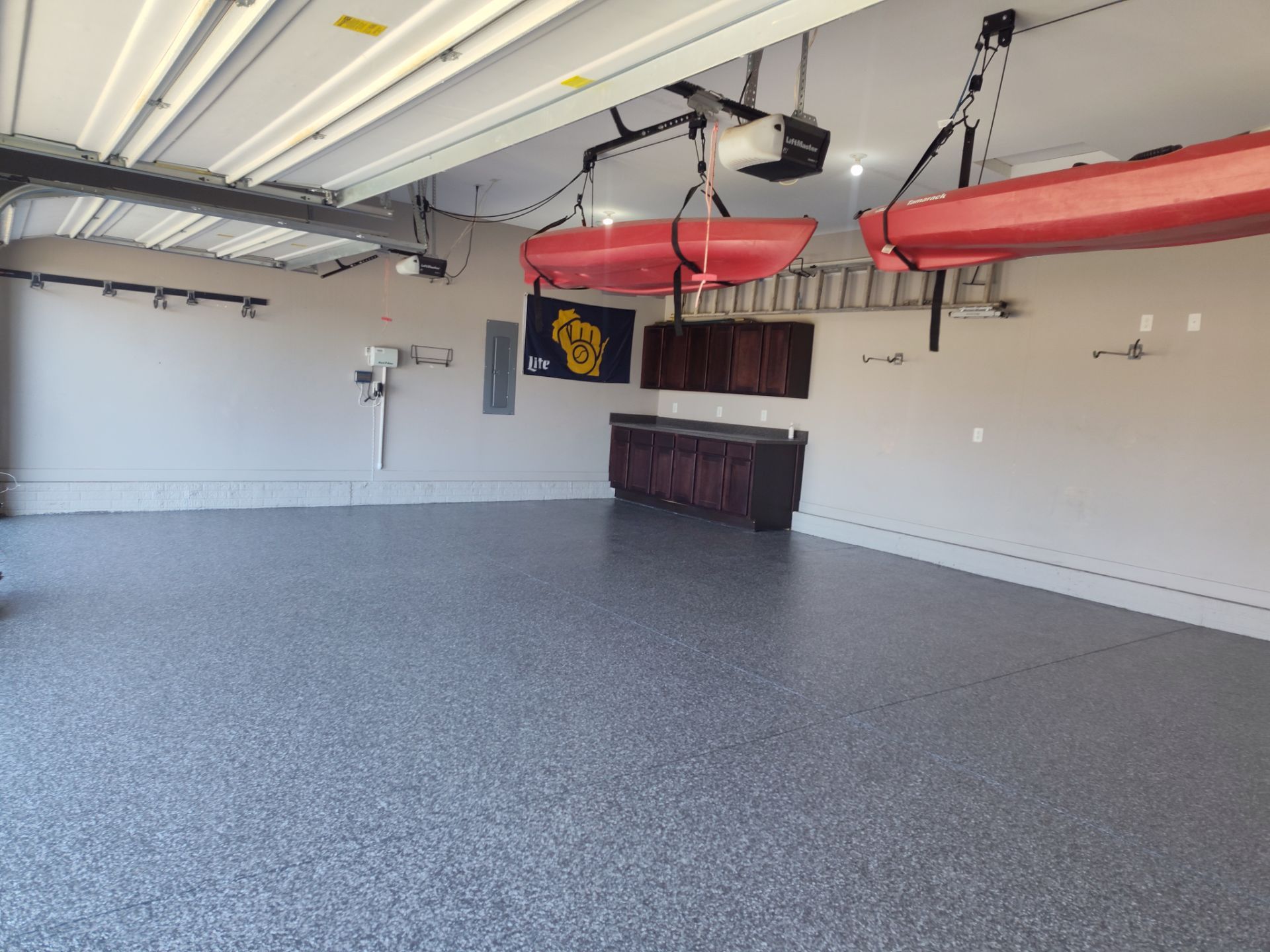 Another Garage Protected from Rock Salt & Chemicals by Revival Concrete Coatings, LLC