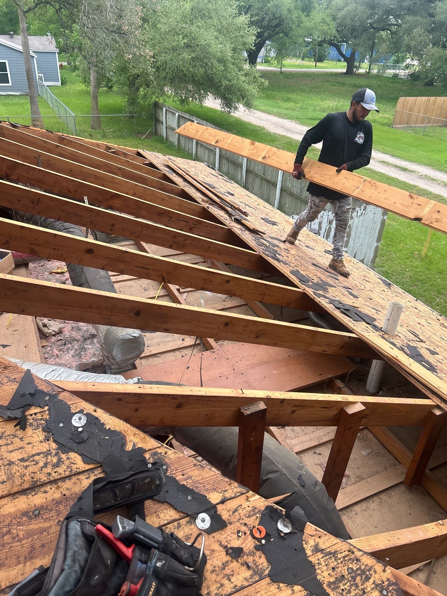 Residential Roofing Repair using Owen's Corning Duration (Lifetime) Shingles by Roof Repair Company