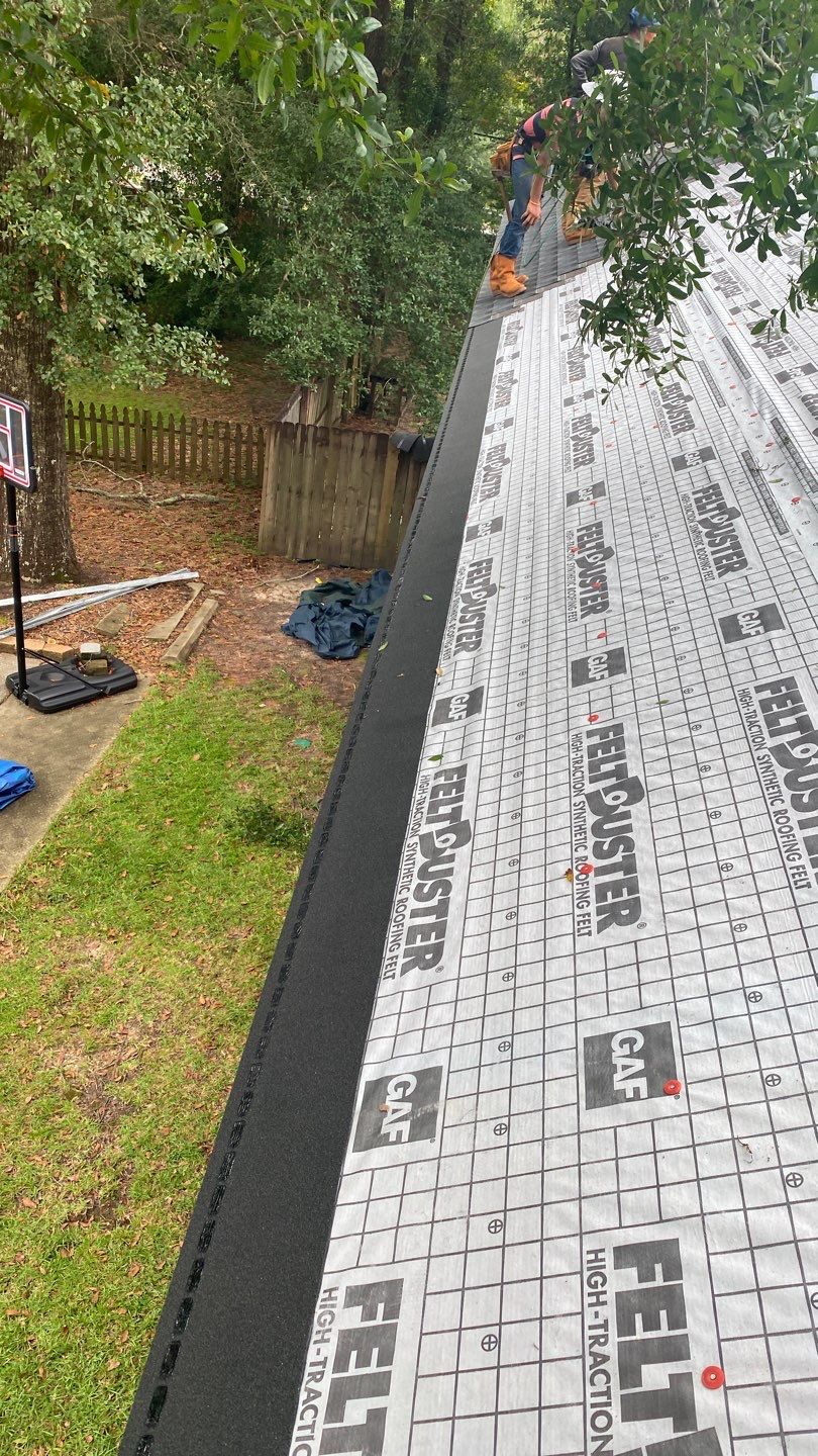 Residential Roofing Installation using Roof Replacement by American Roofing & Construction LLC