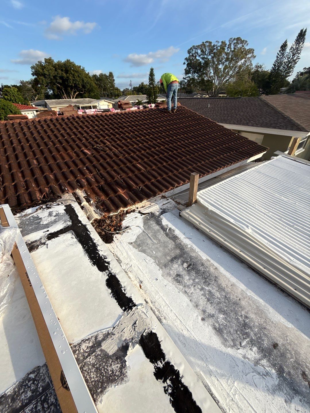 Project in Clearwater 33763 by Mitchell Roofing Company LLC 