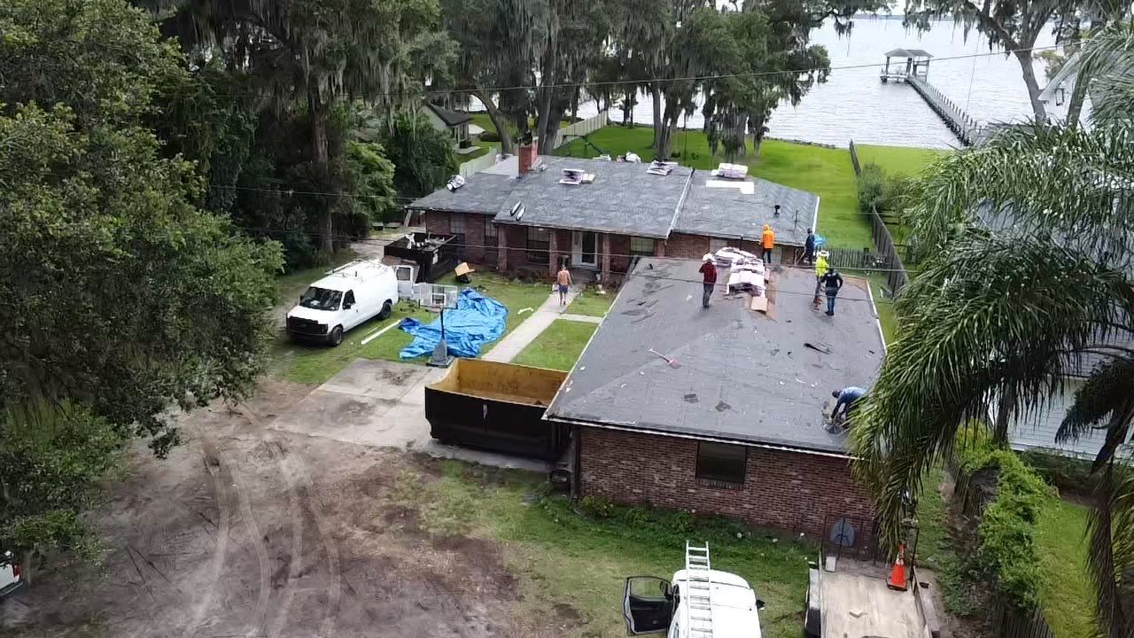 Residential Roofing Installation using Owens Corning TruDefinition Duration Shingles by Galaxy Builders, Inc.