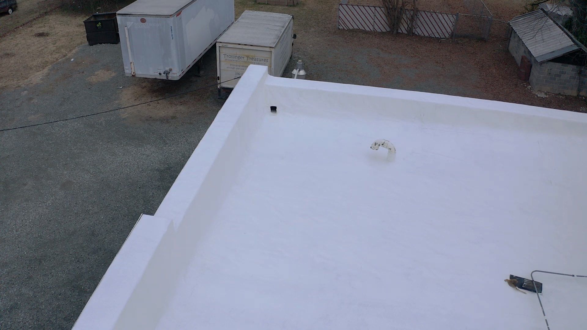 Commercial Roof Restored by Just In Time Roofing and Restoration