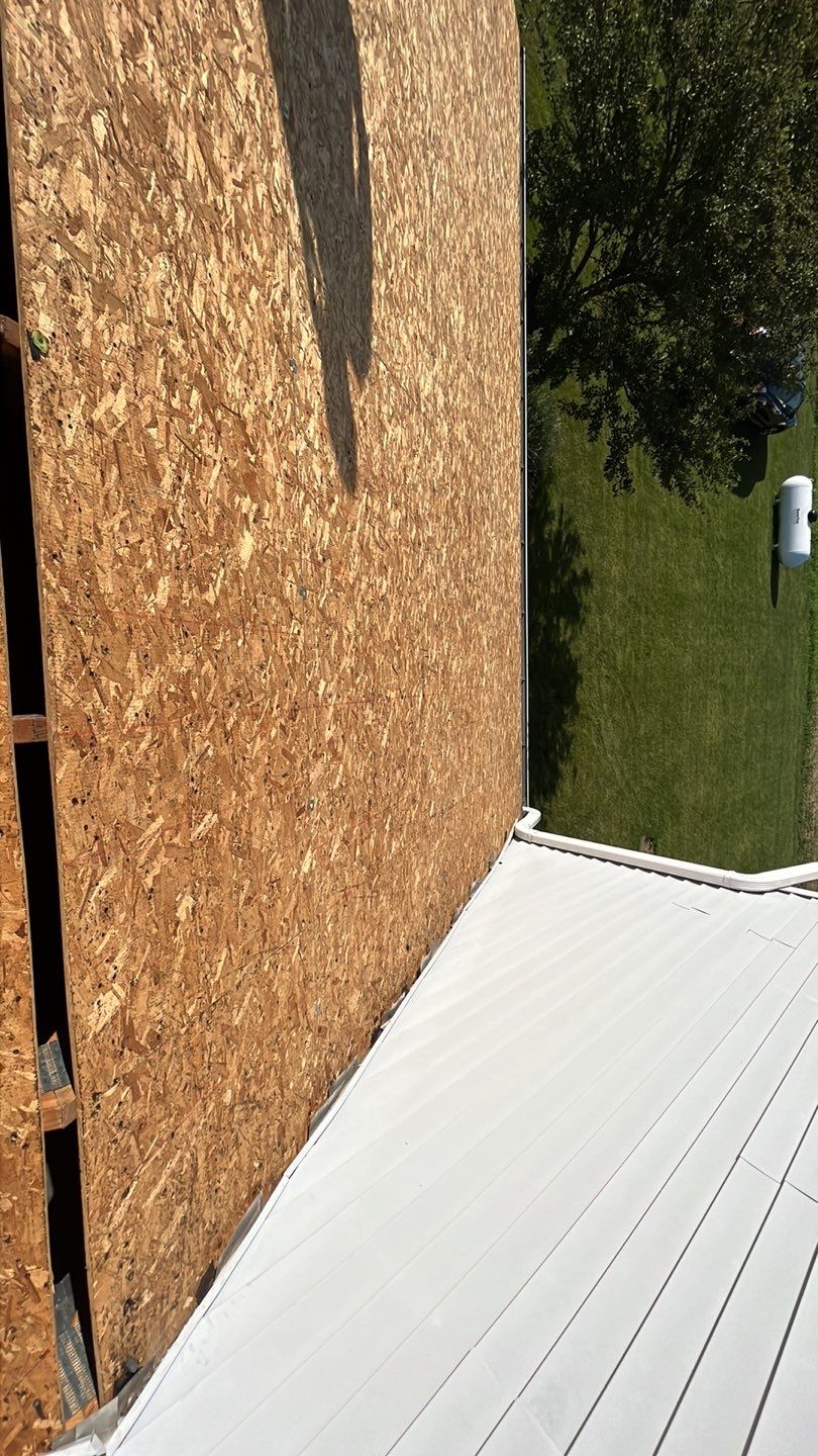 Residential Roofing Installation using Metstar Slate Plus Smooth Black by Nitro Roofing and Construction
