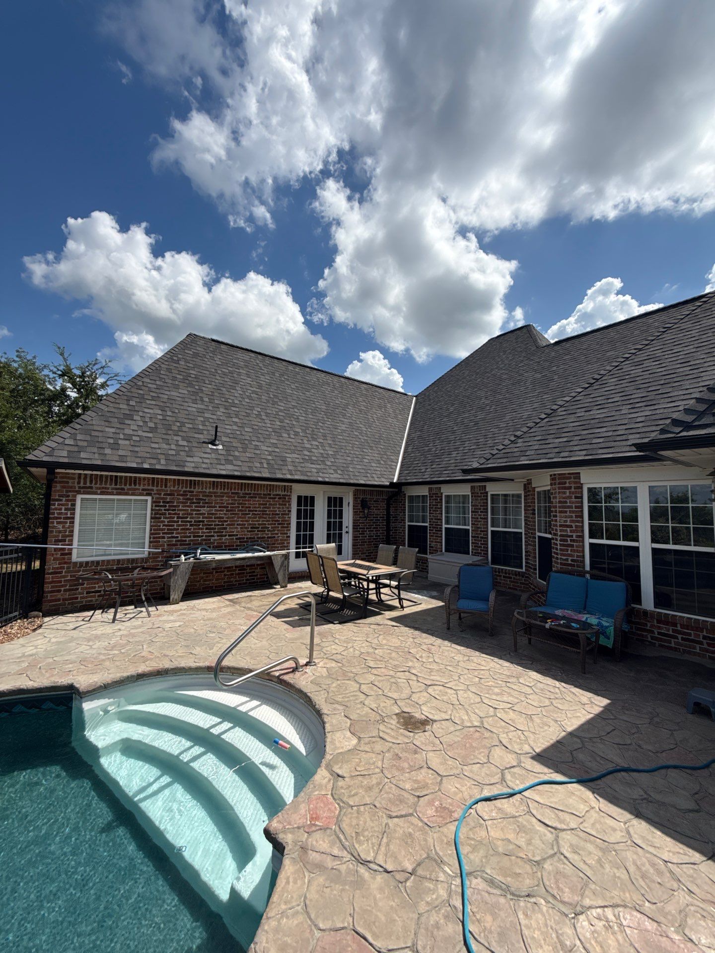 Roof replacement w/code upgrades all paid by Insurance. by In & Out Construction & Remodeling, LLC
