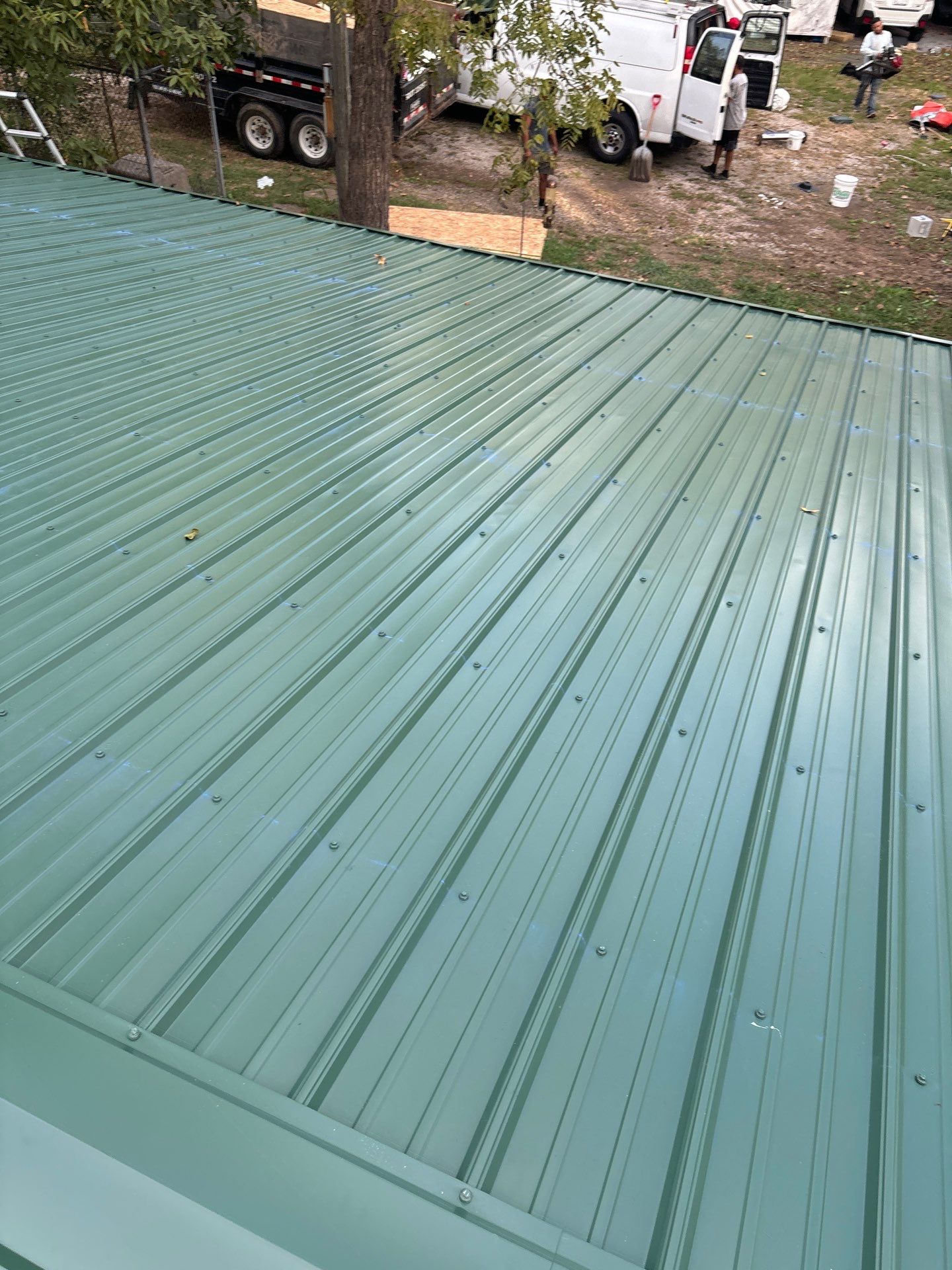 Residential Roofing Installation using Metal by Rainstoppers Roofing