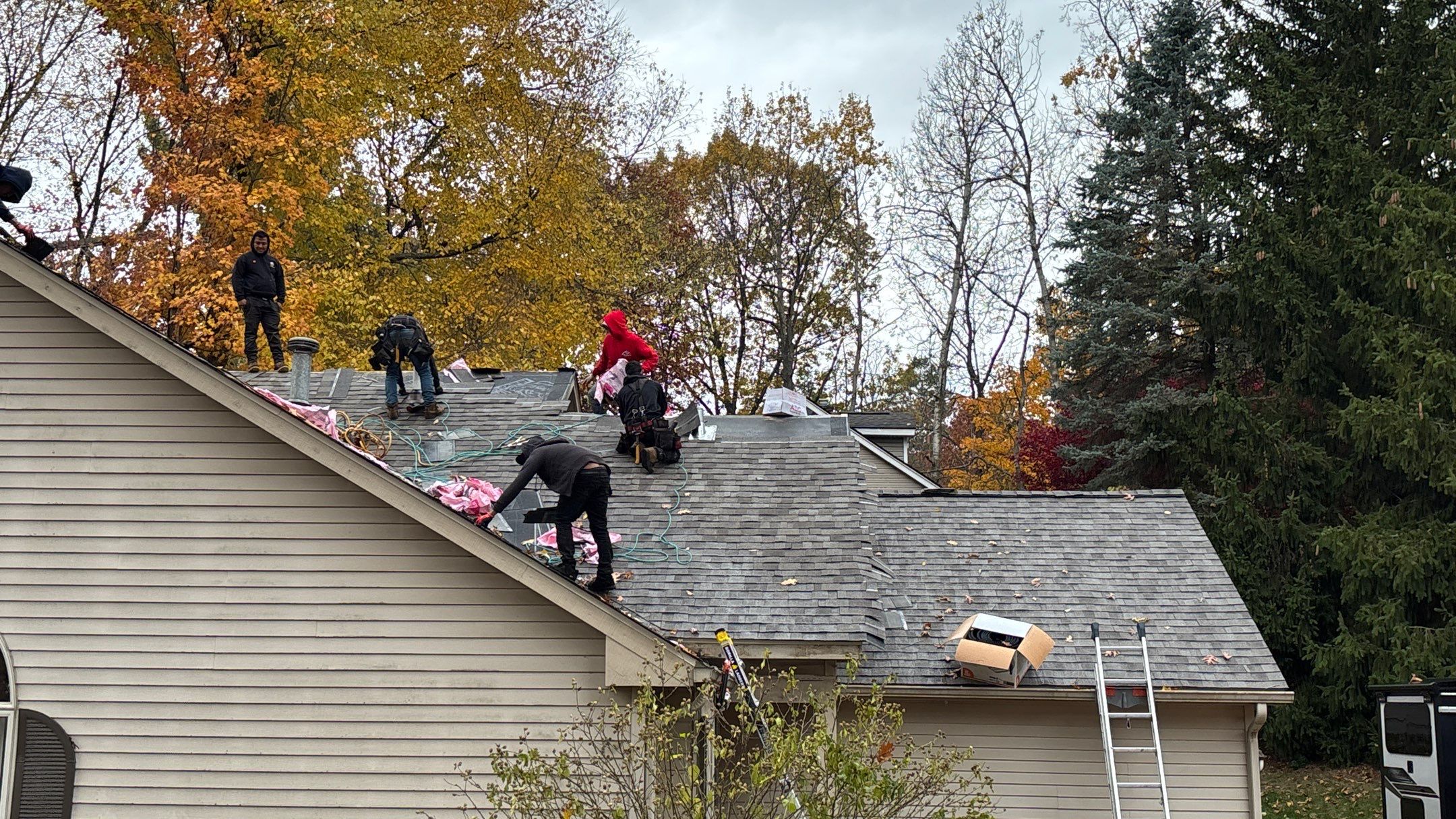 Roof Replacement using Owens Corning Driftwood by 180 Contractors