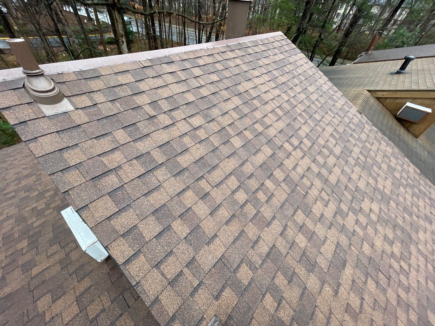 Reston CertainTeed Landmark Resawn Shake New Roof Installation & Siding/Trim Repairs by RM Banning, Inc.