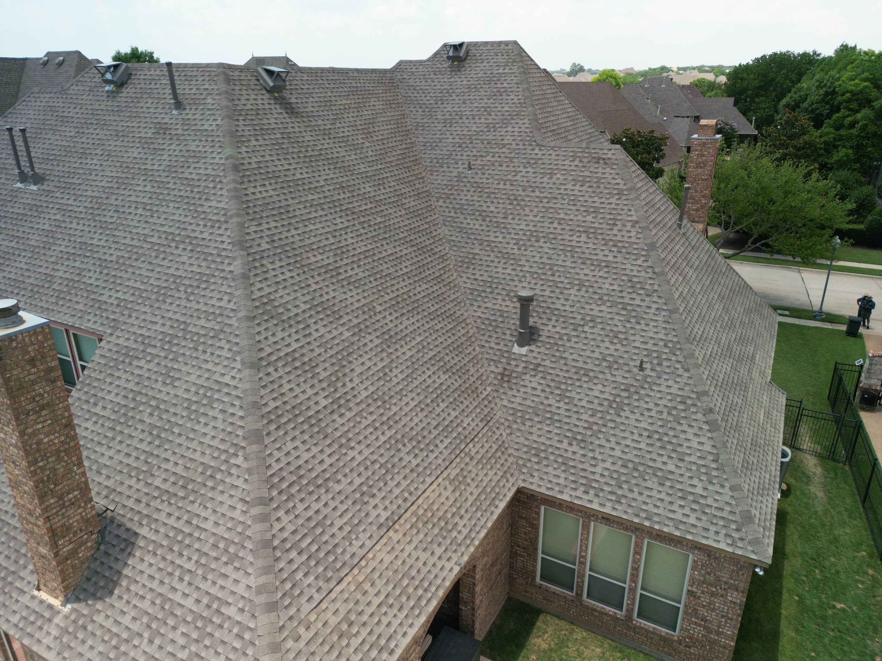 Beautiful Estate Remodel - Roof, Copper Gutters, Exterior Stain, Siding Replacement by First United Roofing & Construction