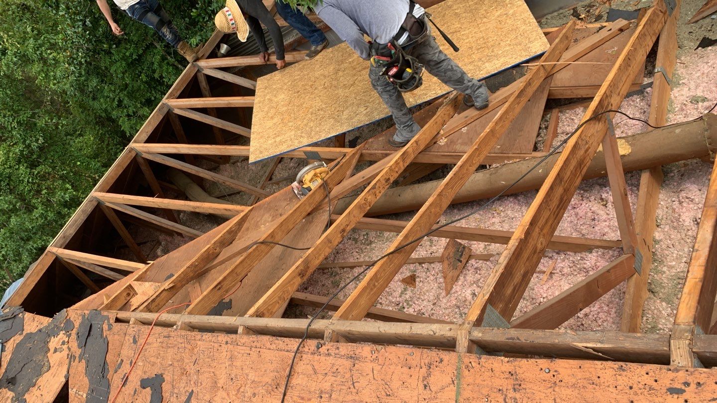 Hail Damage using Atlas Pristine Pinnacle Shingles by Artigues Roofing & Restoration Services
