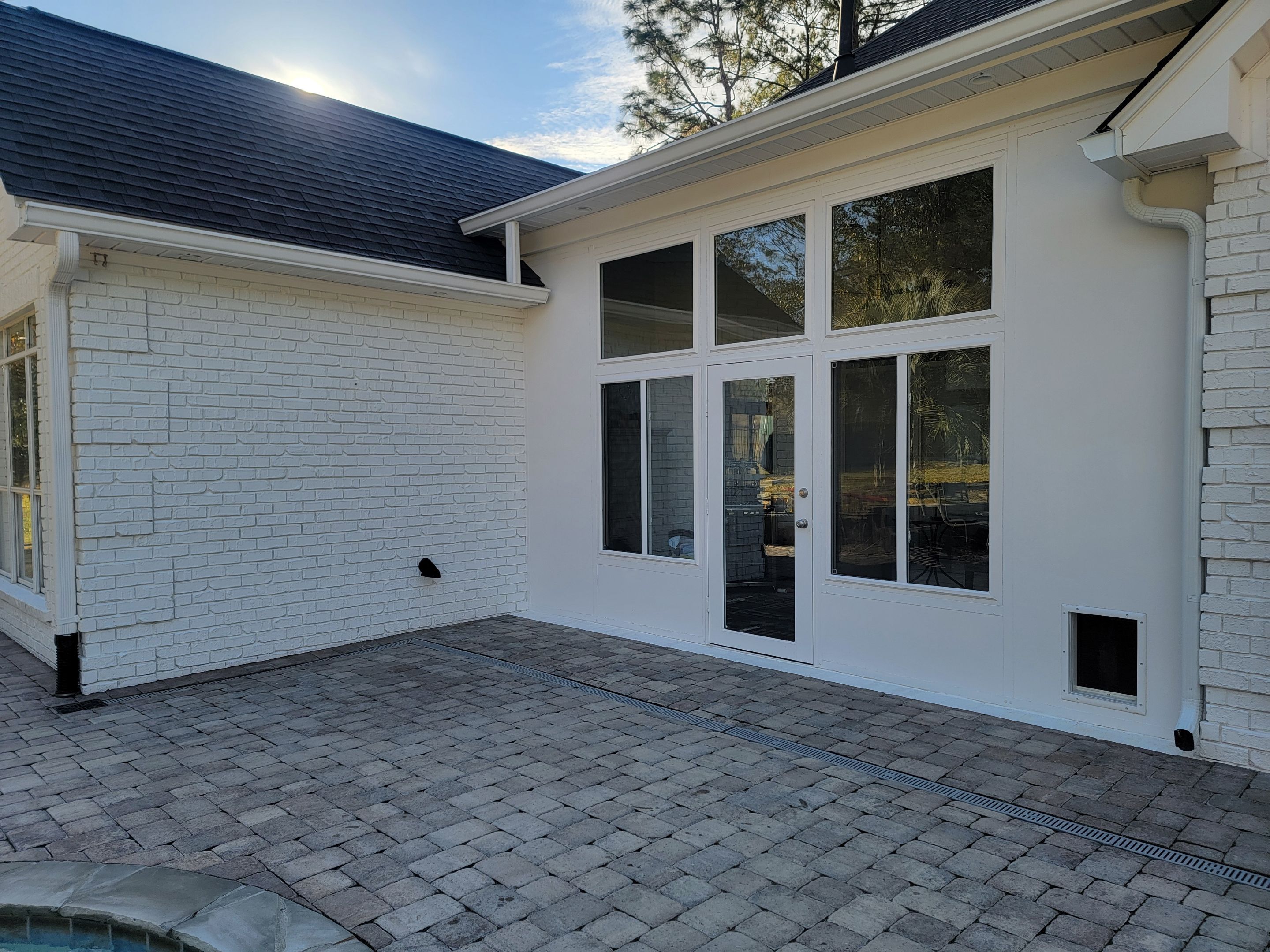 Spanish Fort Pergola Using Colorbeam by Titan Sunrooms