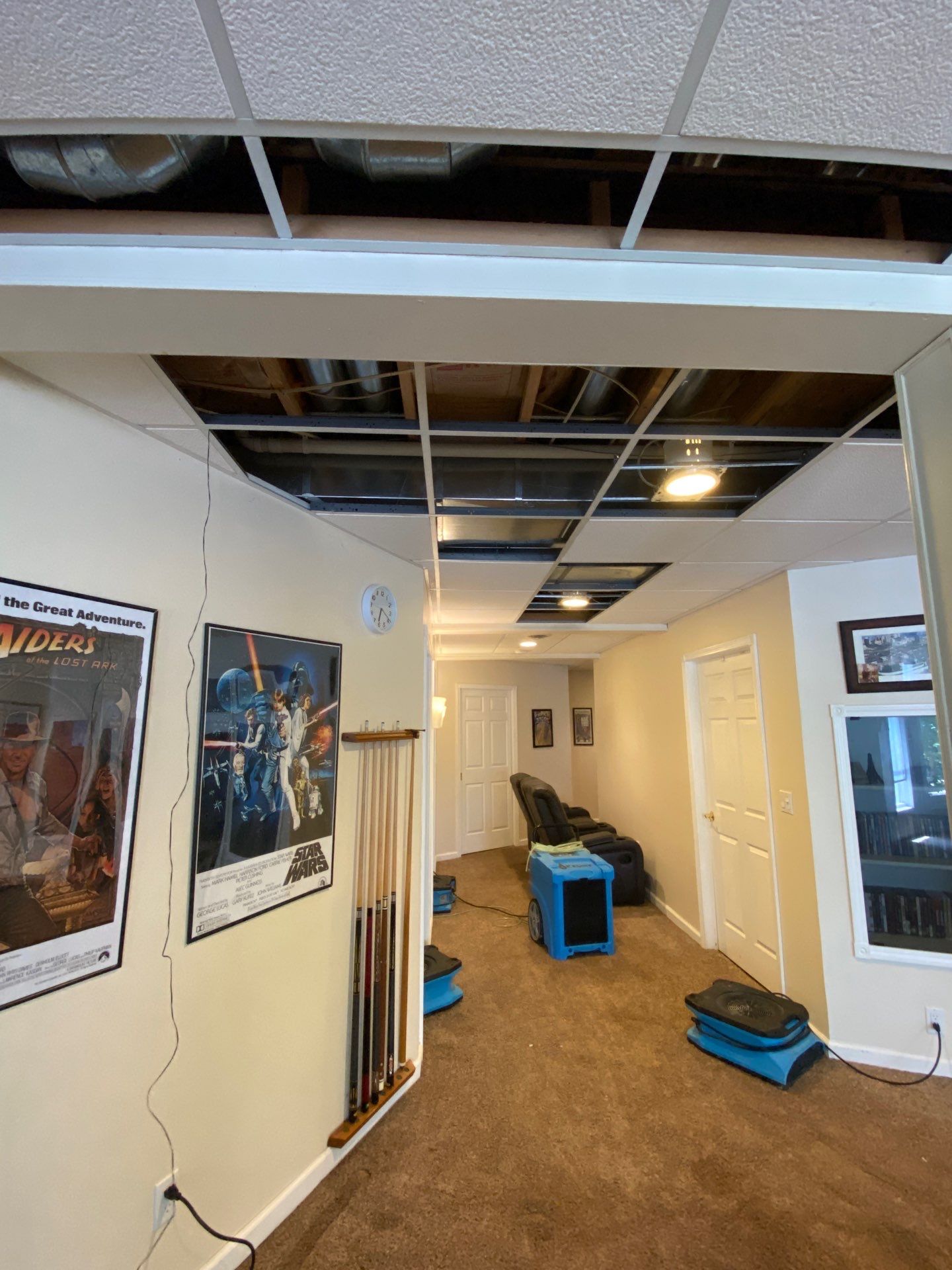 Project in Village of Clarkston by EzDry Water Mitigation & Property Restoration