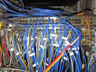 Structured cabling installation by CimaSolutions
