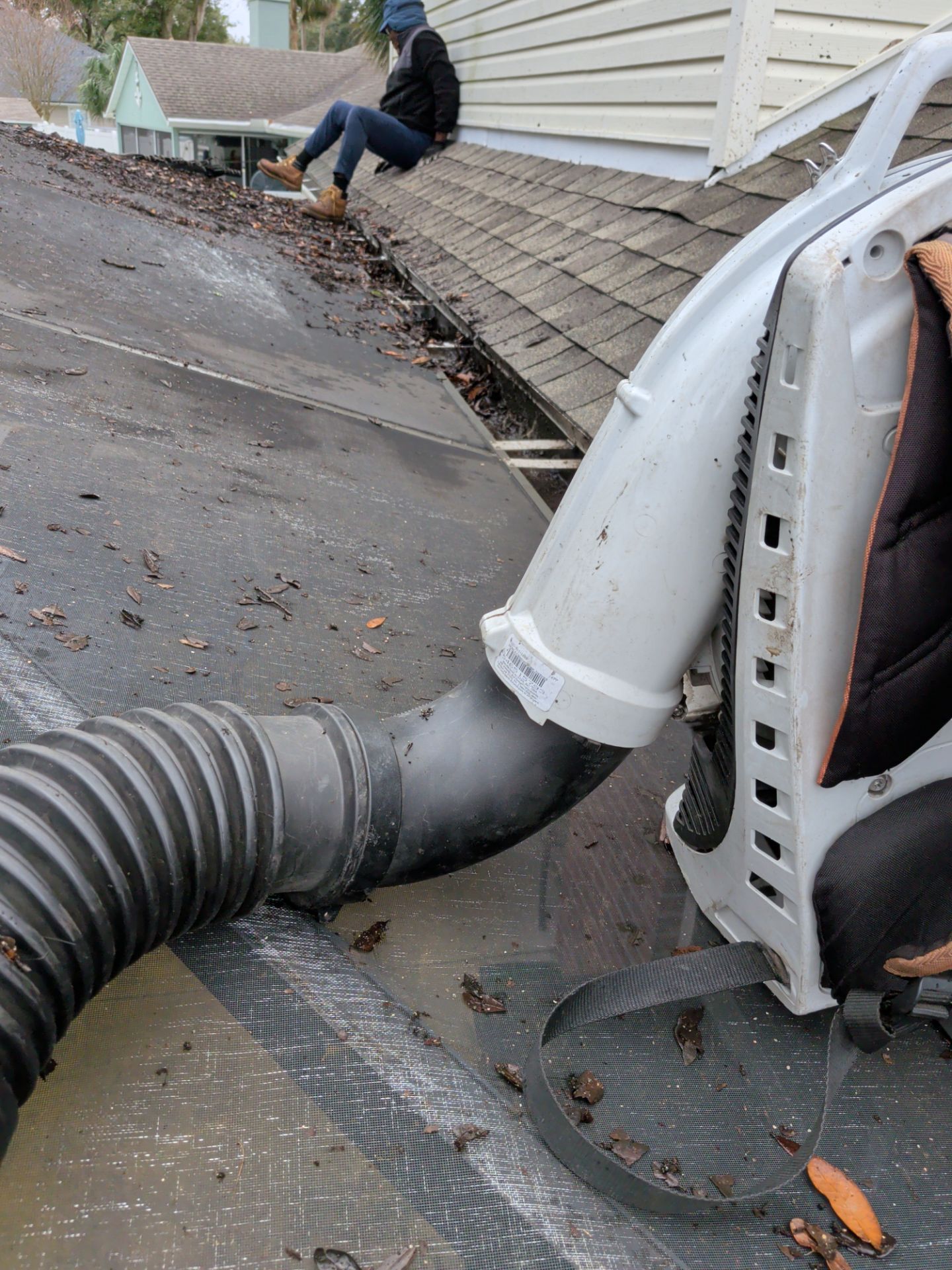 Gutter Cleaning & Debris Removal — Oceanway (Northside Jacksonville) by Harmoni Home Services