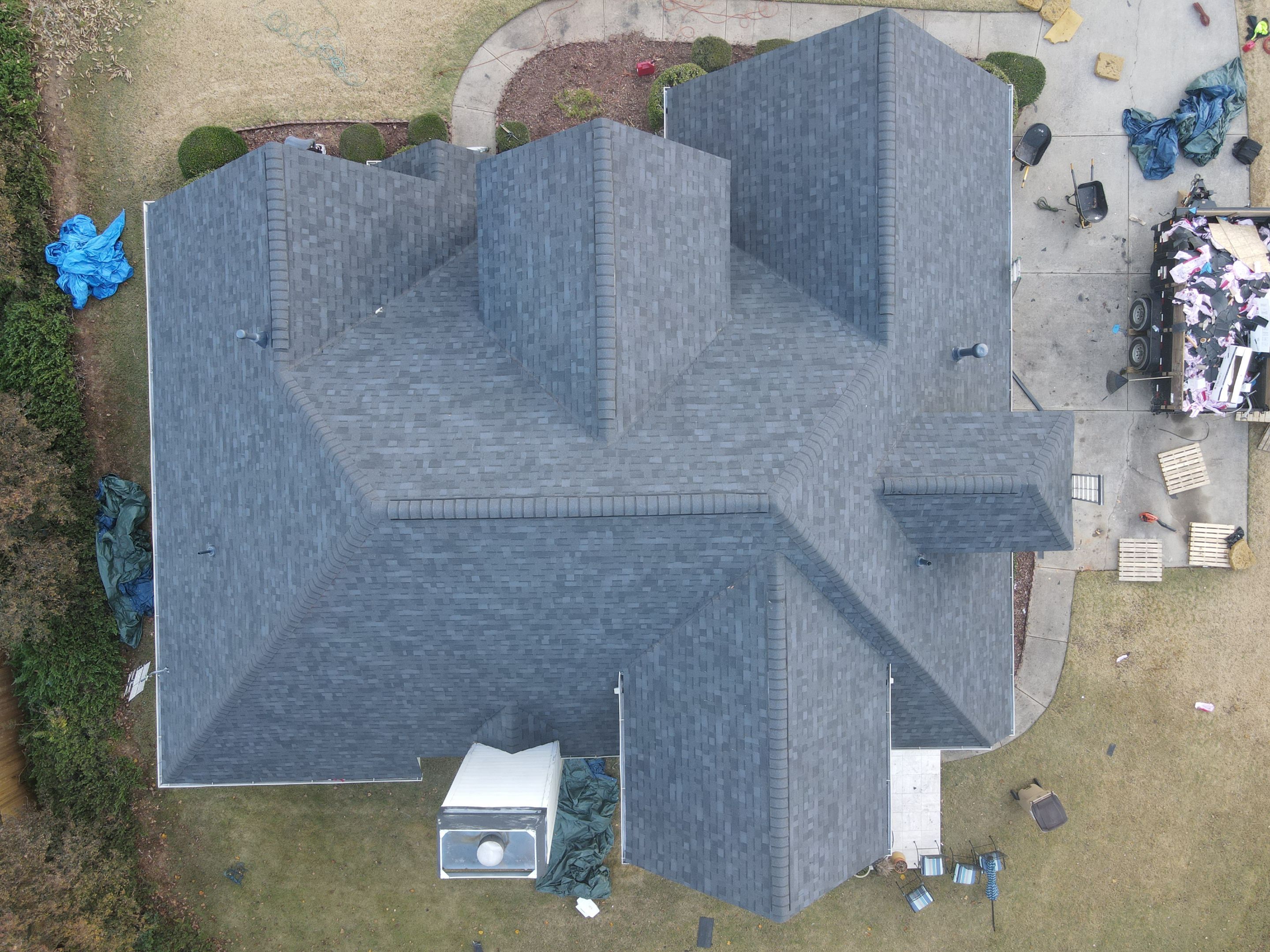 Residential Roofing Installation using Owens Corning by Inspector Roofing and Restoration