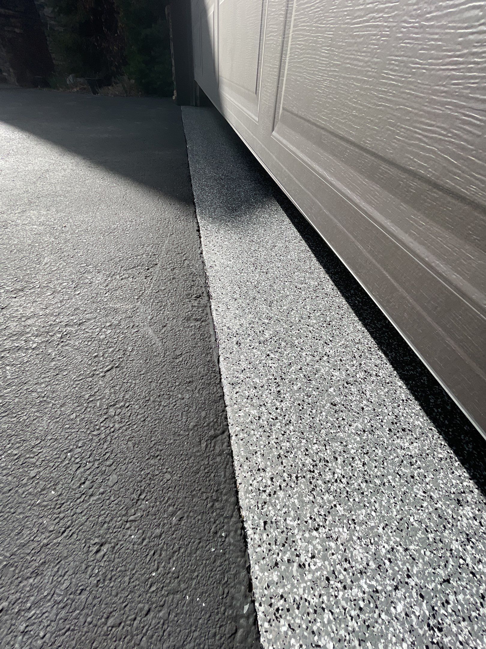 Garage Transformation using Smoke and the Penntek Evolution System by Croc Coatings, LLC