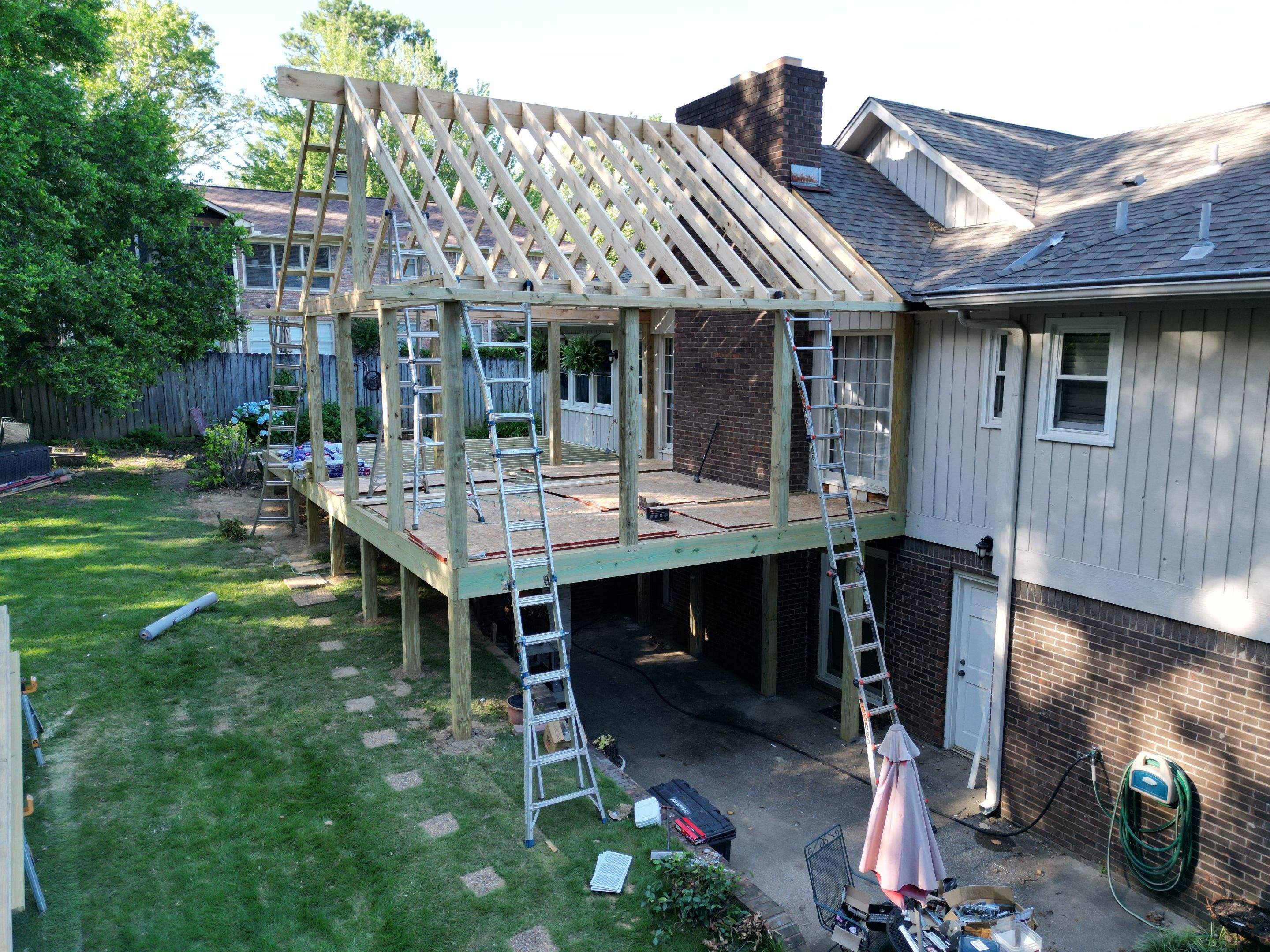 Burntleaf - Screen Porch by Pillar and Pine