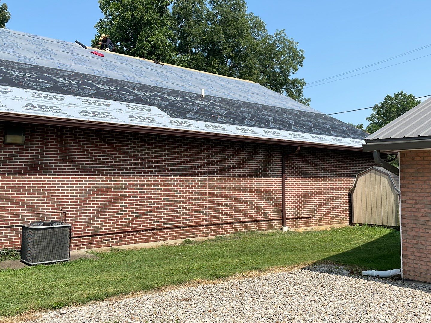 Commercial Roofing Installation using Owens Corning, Painting, Fascia Repair by Storm Contracting 