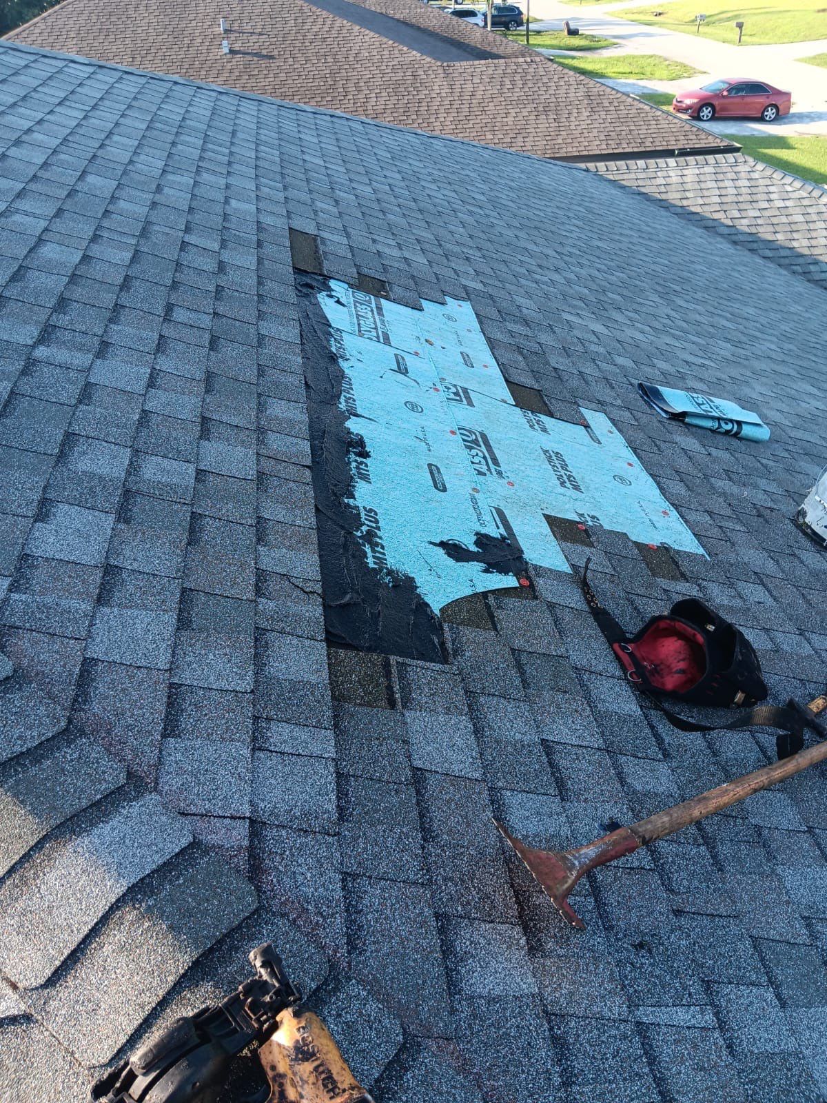 Storm Damage Roof Repair by Four Peaks Roofing