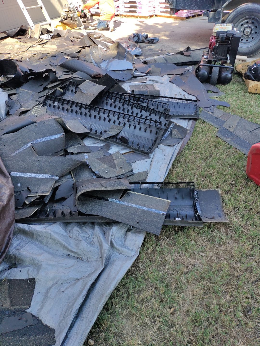 Residential Roof Replacement using Owens Corning TruDef Driftwood by Inspector Roofing and Restoration