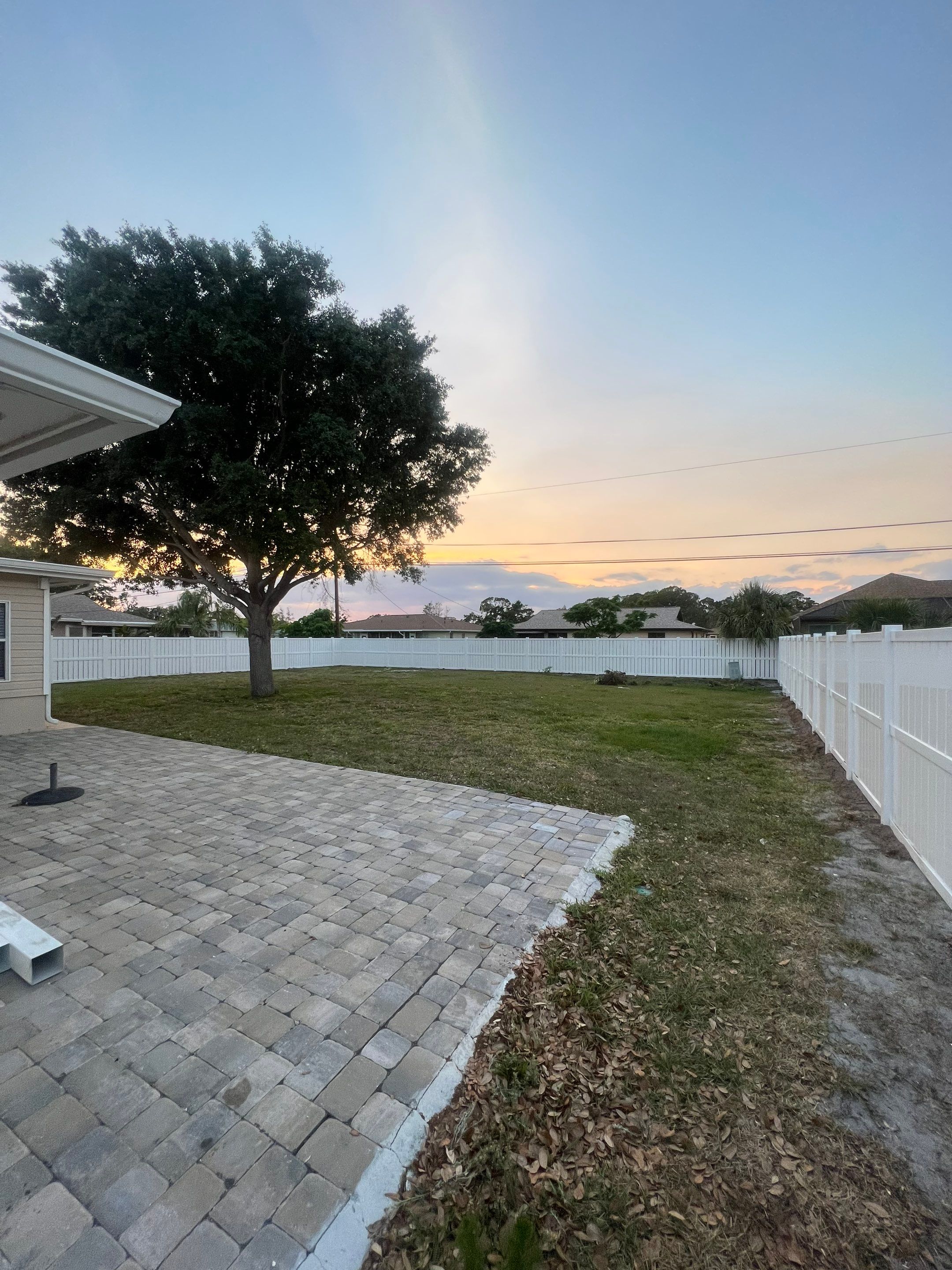 Vinyl Fence Installation using Vinyl Semi Privacy by Asap fence and gates, LLC