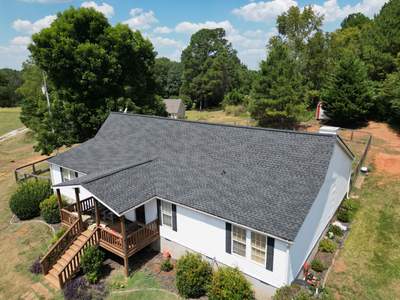 Half roof replacement 