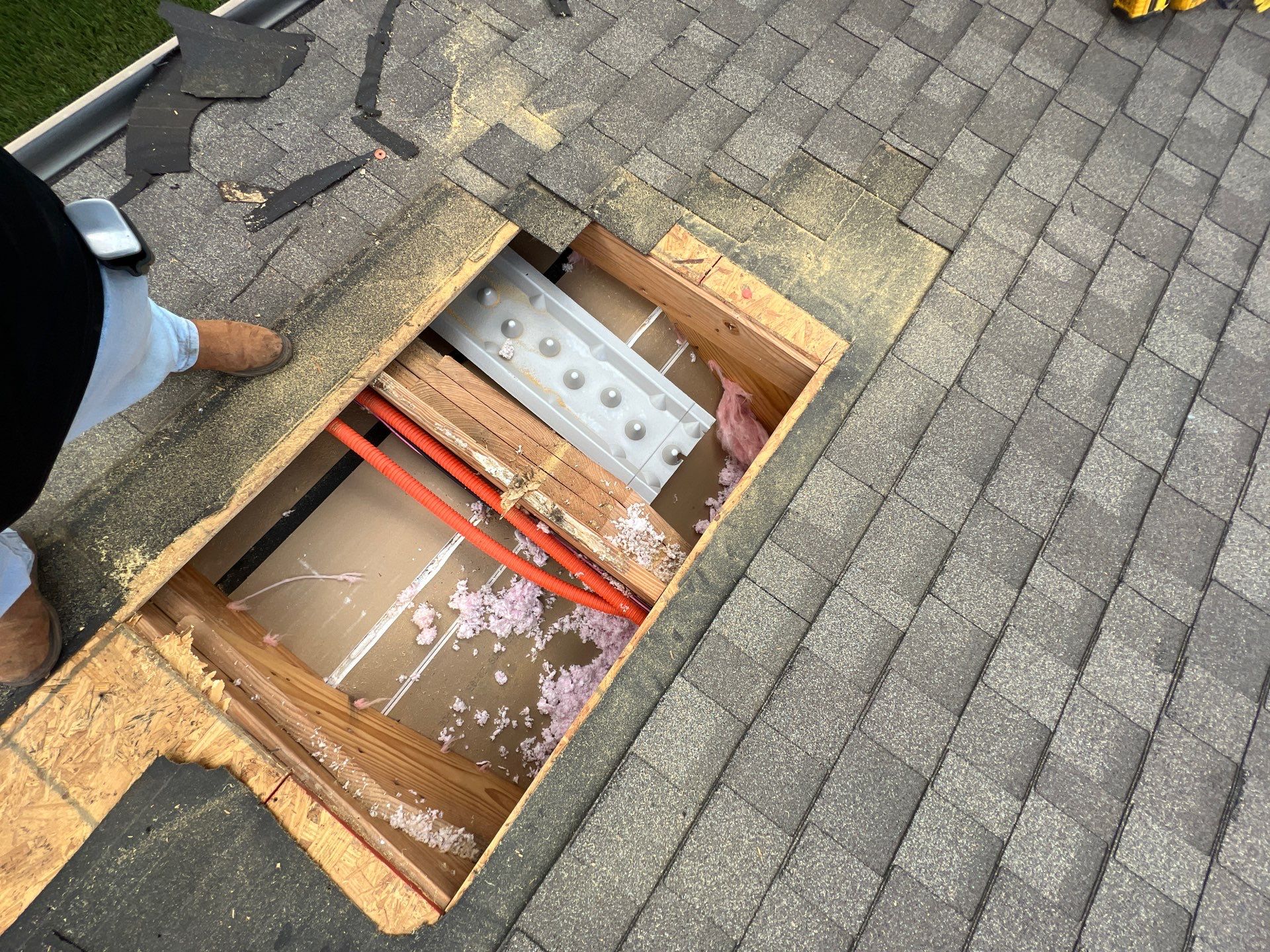 Residential Roofing Repair using Owen's Corning Duration (Lifetime) Shingles by Roof Repair Company