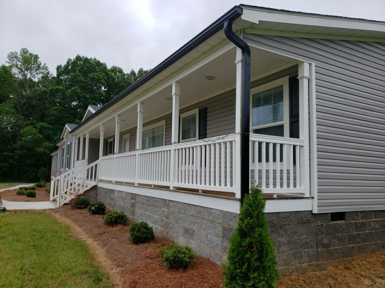 House Wash using cleaner by Power Wash Masters LLC