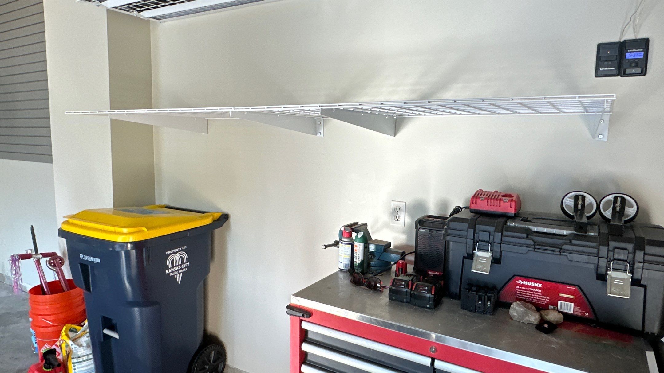 Rebecca A. took their garage storage to the next level by Banner Garage
