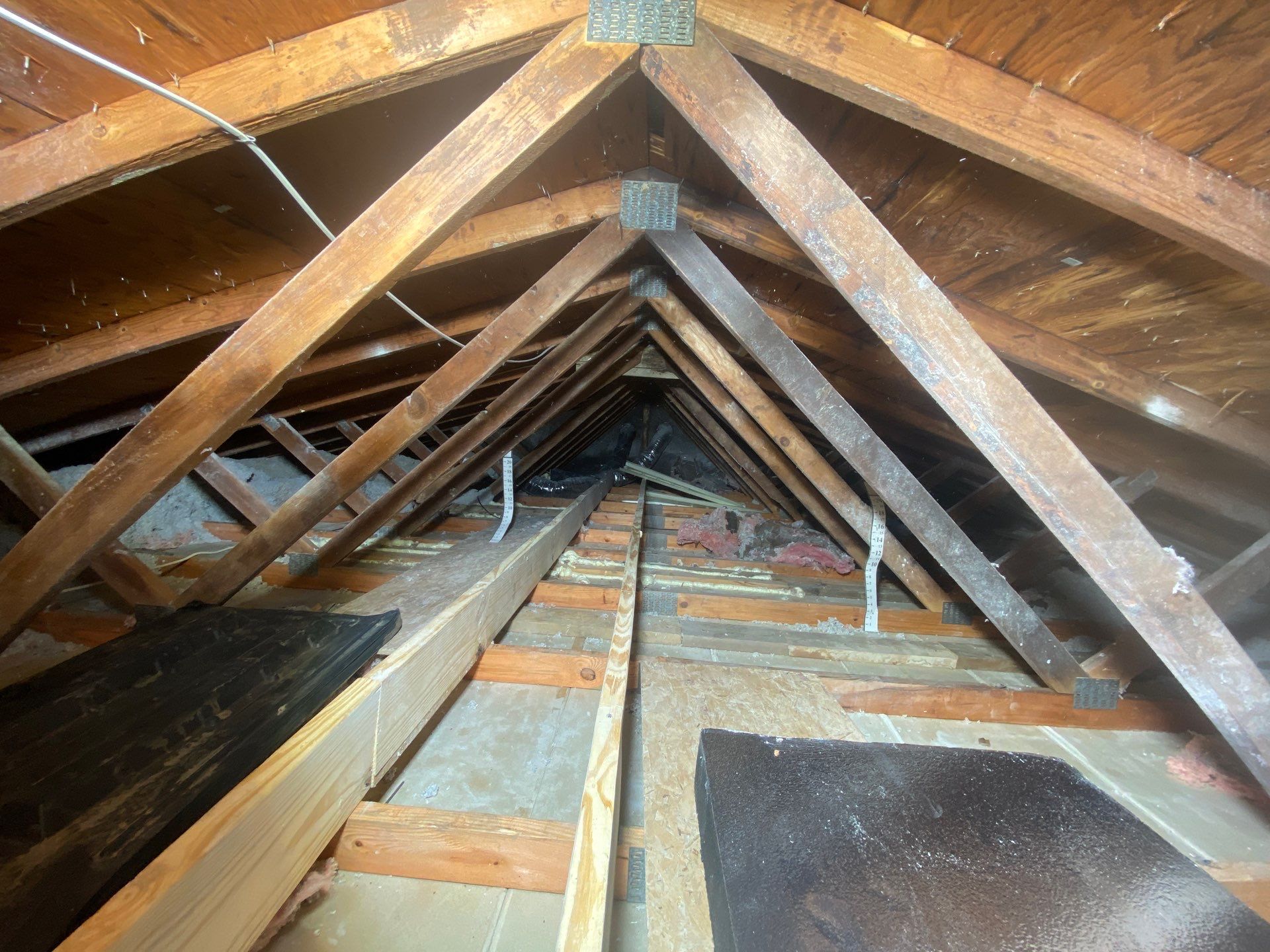 Correcting previous insulation work in Houston, PA by Home Environment Solutions