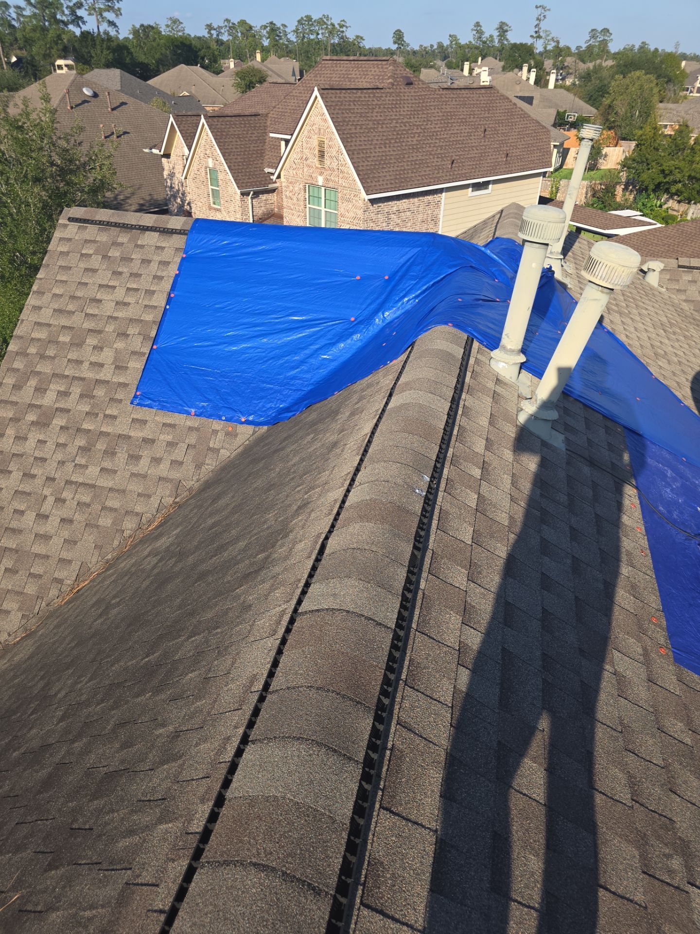 Project in Conroe by Royal Crown Roofing 