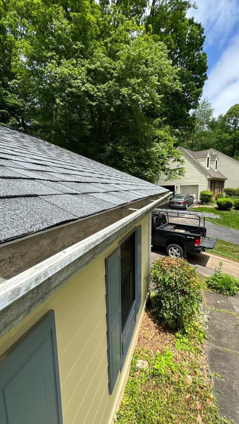 Oakton: Roof Replacement With CertainTeed Landmark Designer Shingles in Pewter by RM Banning, Inc.