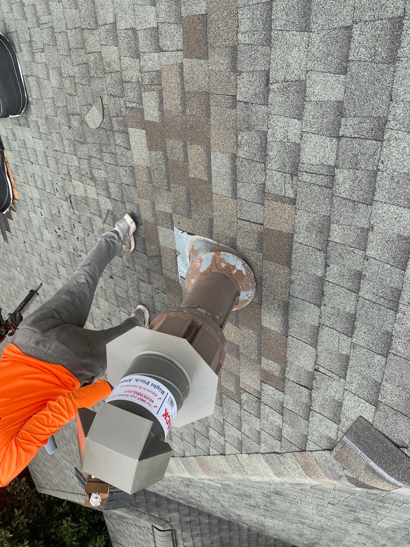 Hail Damage using Owen's Corning Duration (Lifetime) Shingles by Roof Repair Services LLC