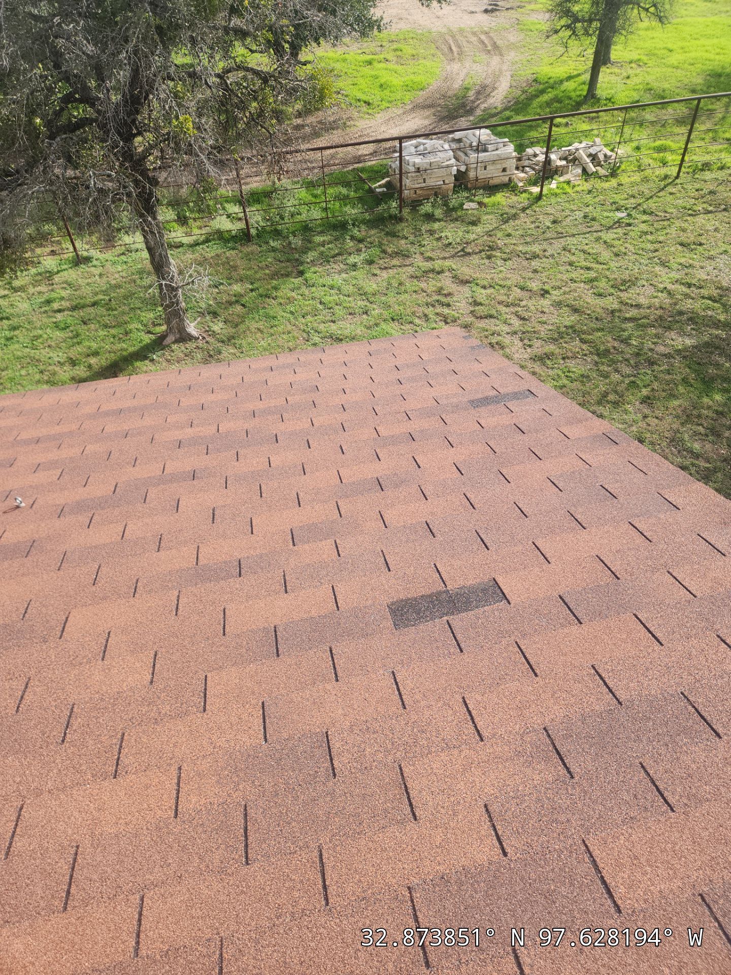 Project in Weatherford by Lonestar Roofing and Restoration LLC.