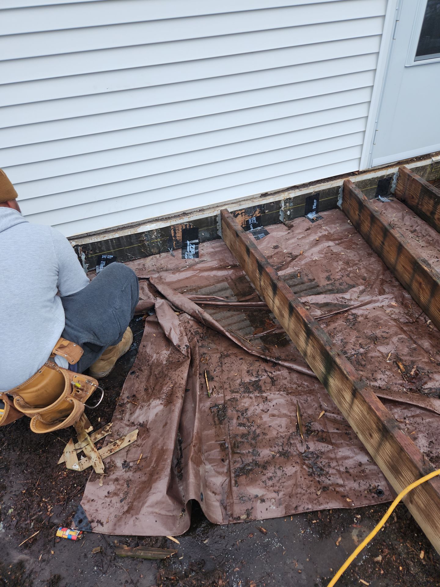 Residential Roofing Installation using Owens Corning TruDefinition Duration Sierra Gray by A Plus Exterior
