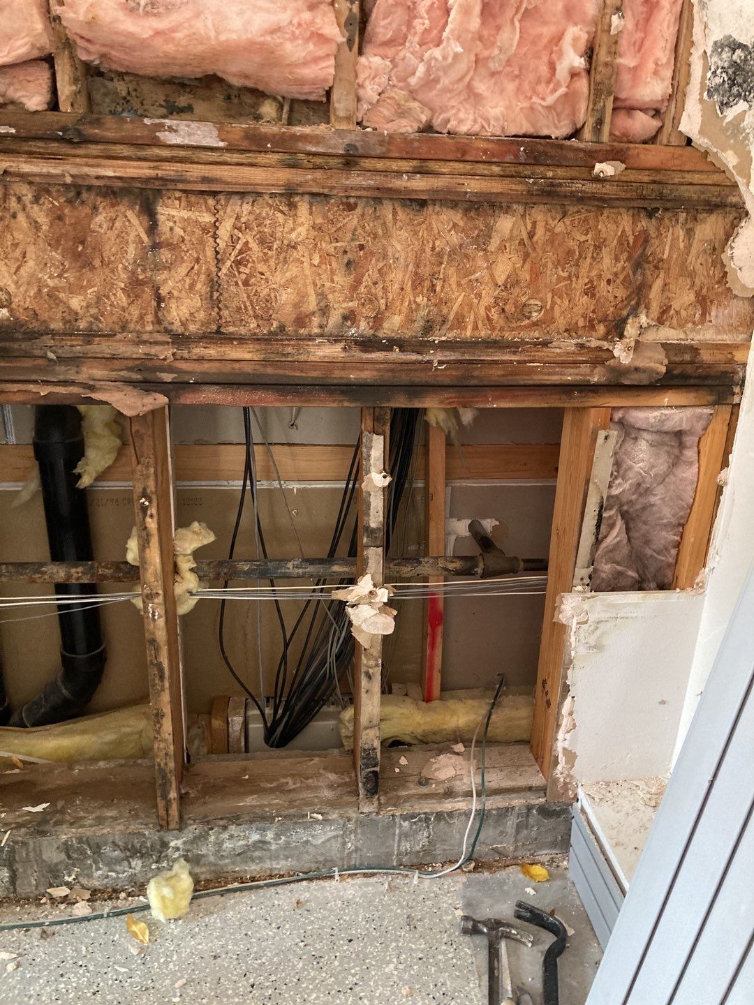 Mold Remediation using Containment by Accountable Home Services