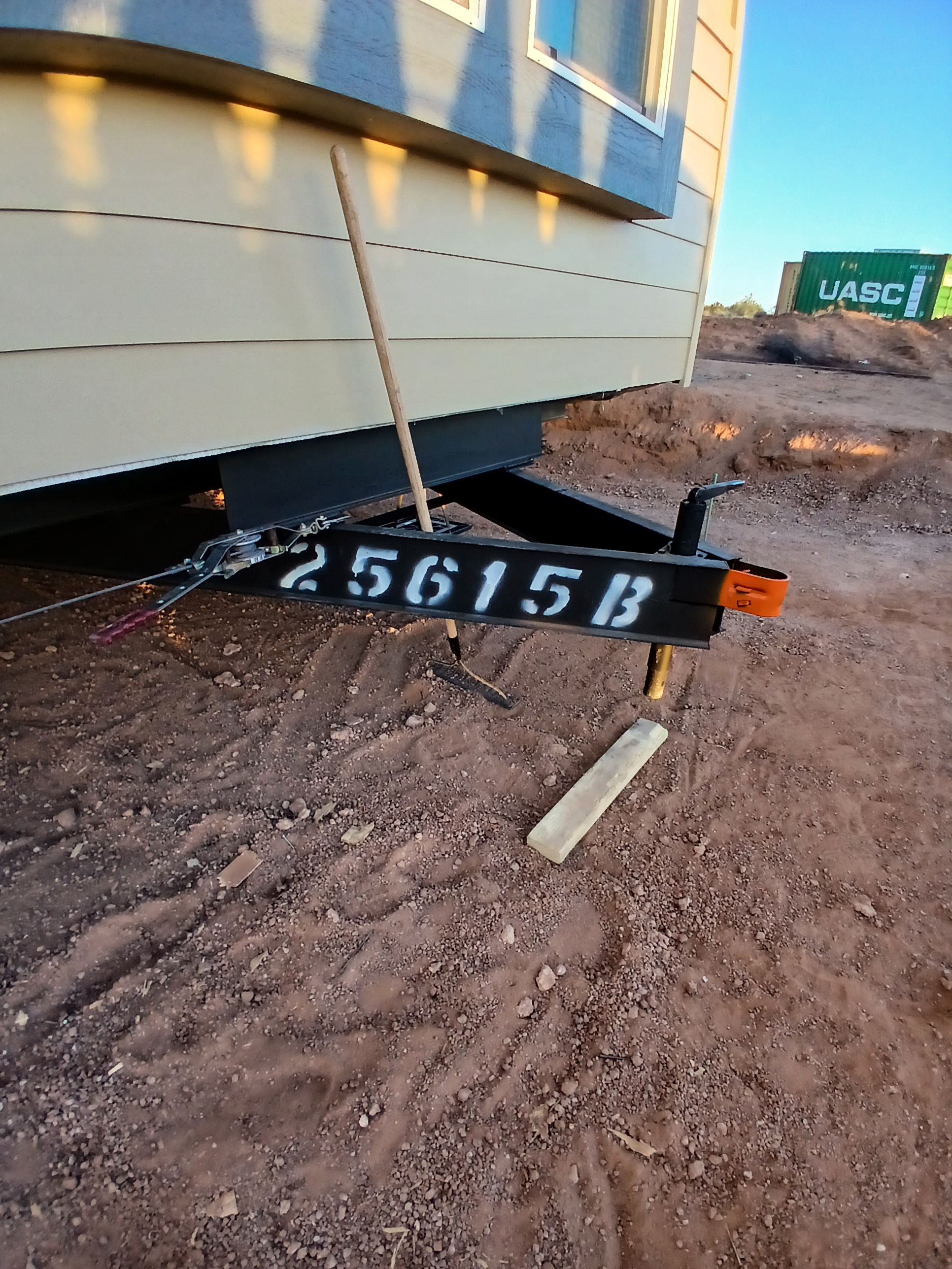 Project in Eloy by Mobile Home Installations