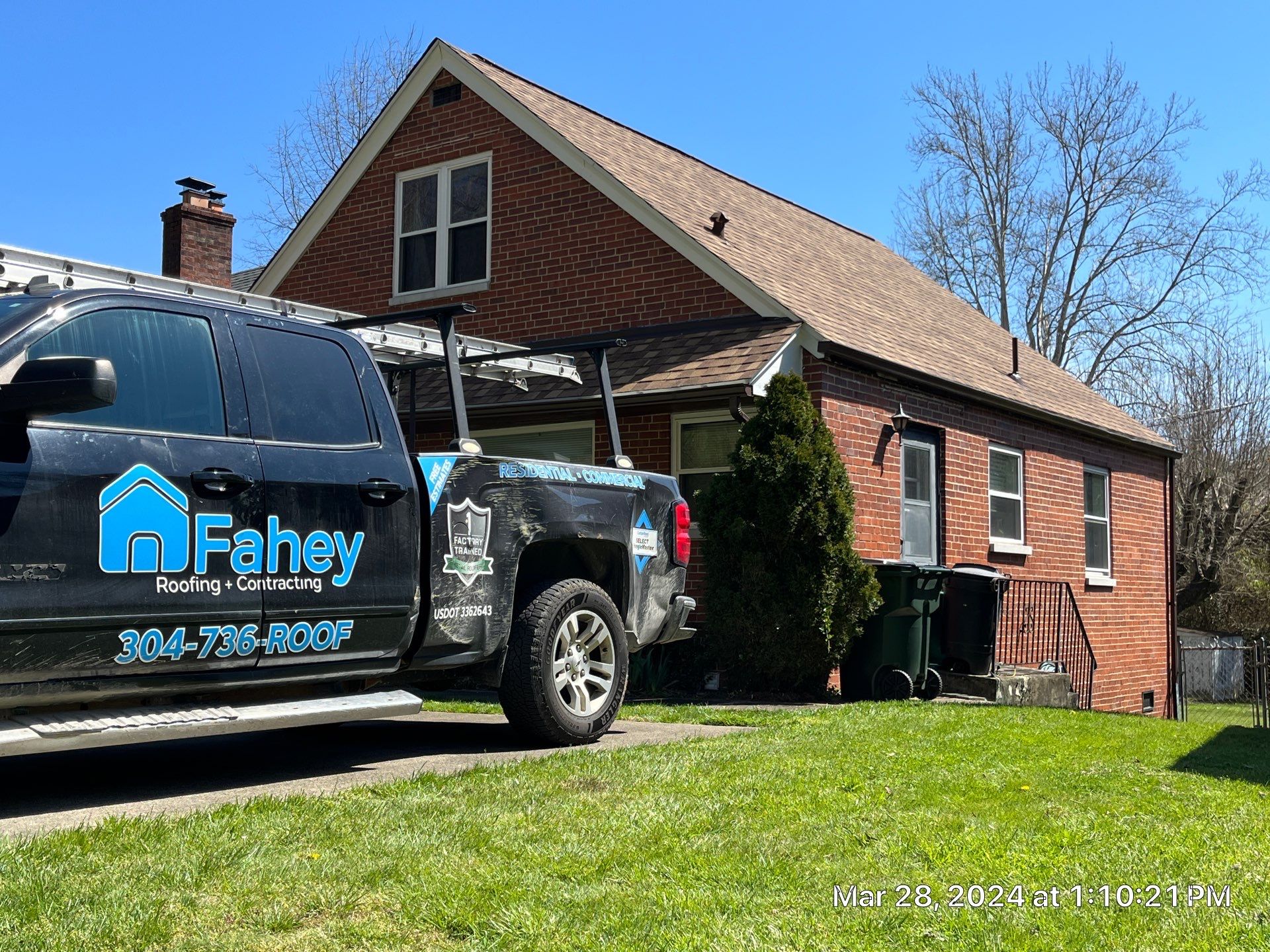 Residential Roofing Installation using Certainteed Landmark Pro Shingles by Fahey Roofing + Contracting