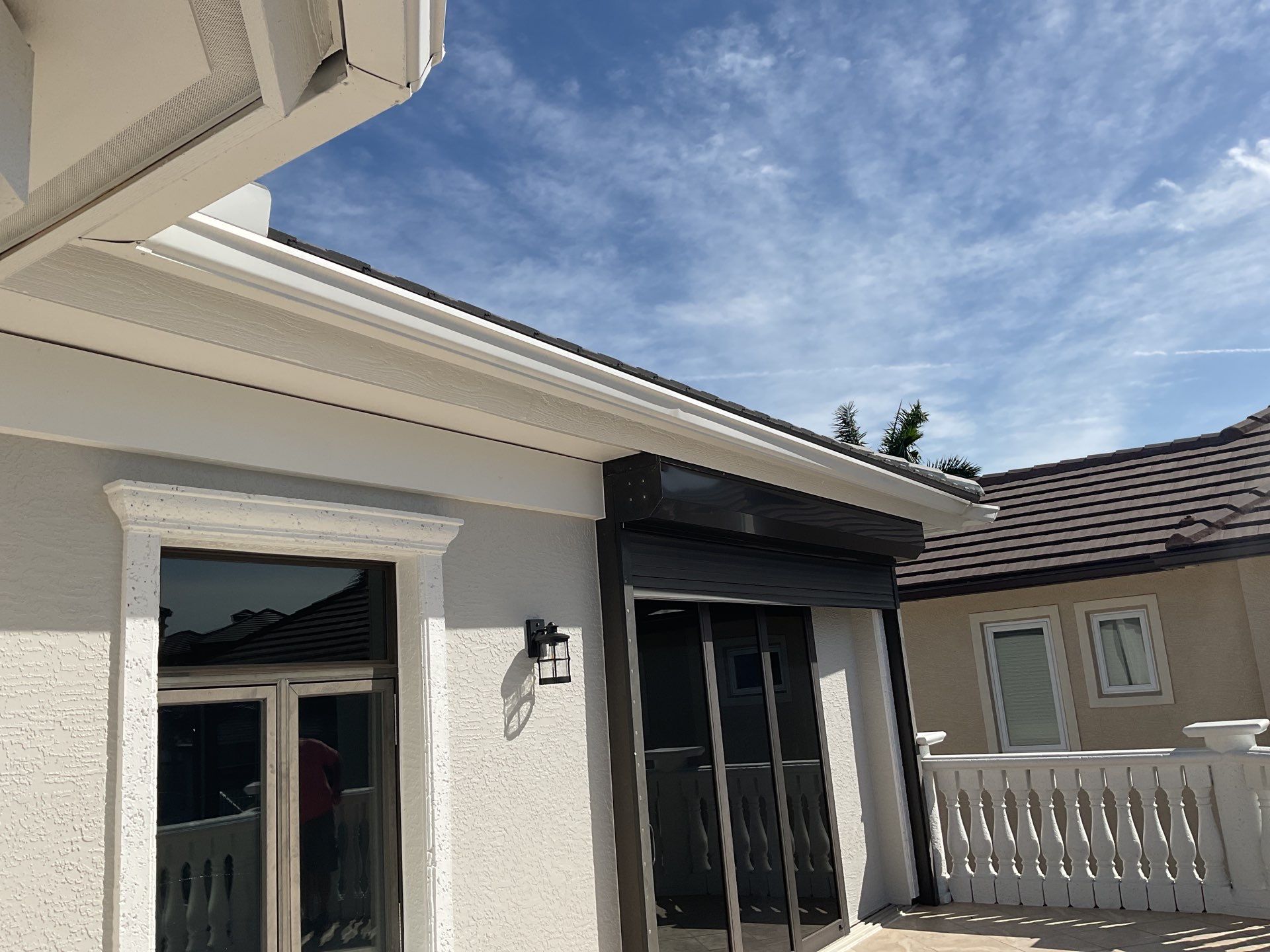 7-Inch Seamless Gutters for Heavy Rainfall in Cape Coral FL by Gutter Professors