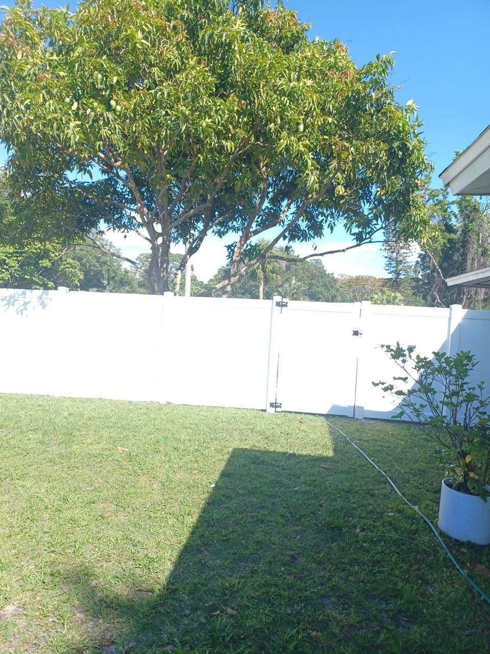 Bradenton, FL 6ft. Tall White Vinyl Privacy Fence by Asap fence and gates, LLC