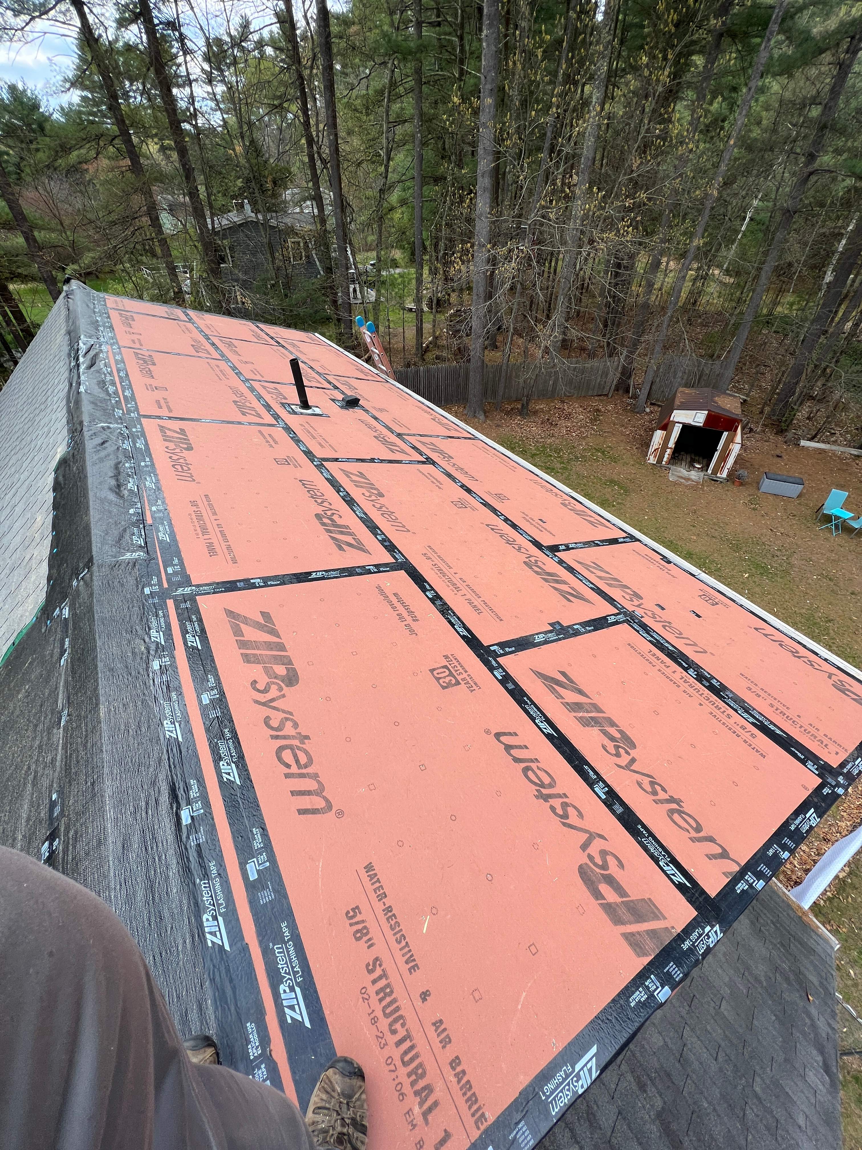 Tree Damage/Roof Repair by Chagnon Building & Remodeling LLC