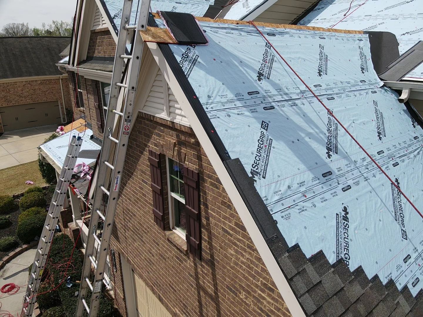 Residential Roofing Installation using Owens Corning by Inspector Roofing and Restoration