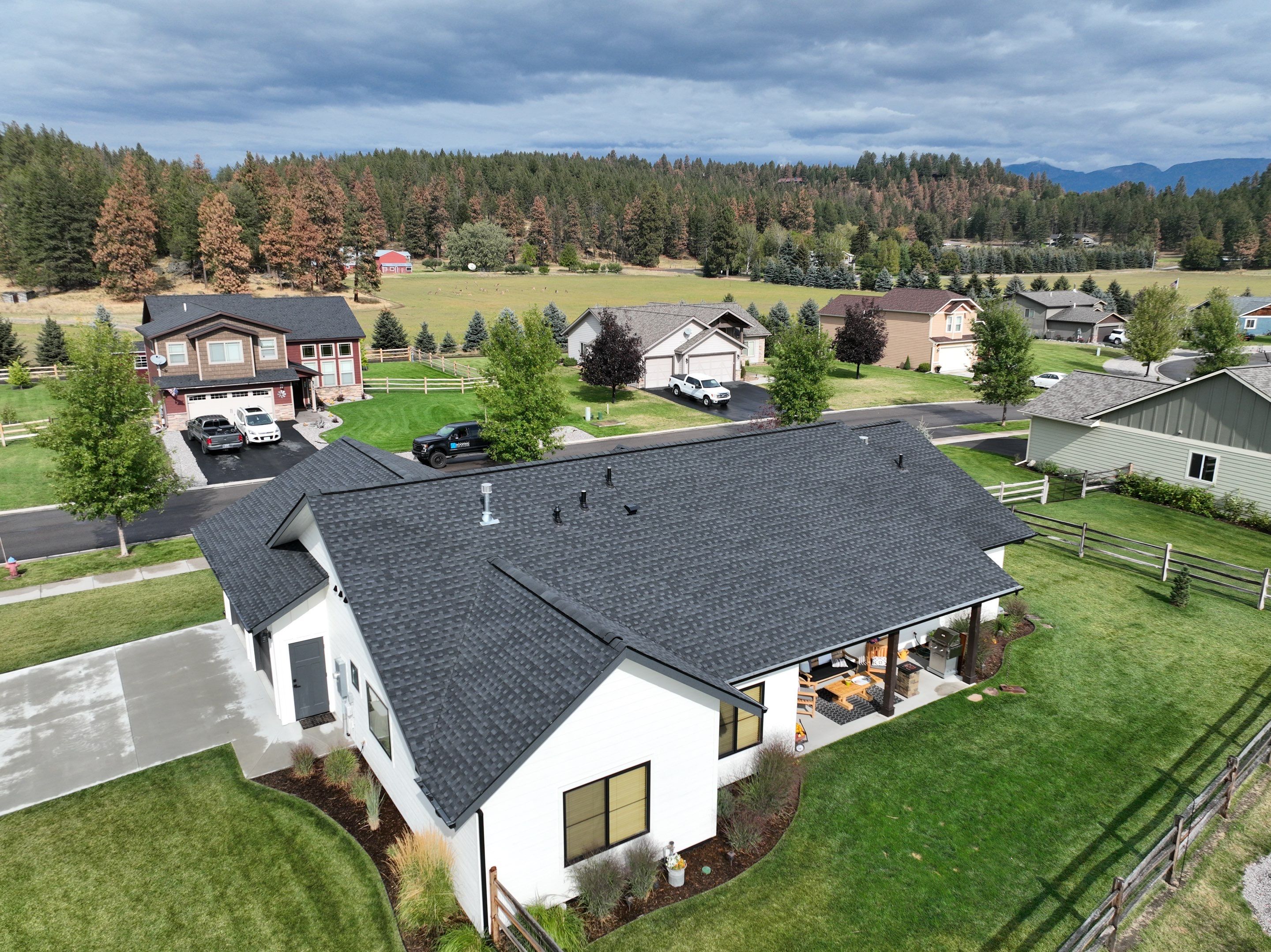 GAF Timberline HDZ - Charcoal by Montana Roofing Solutions
