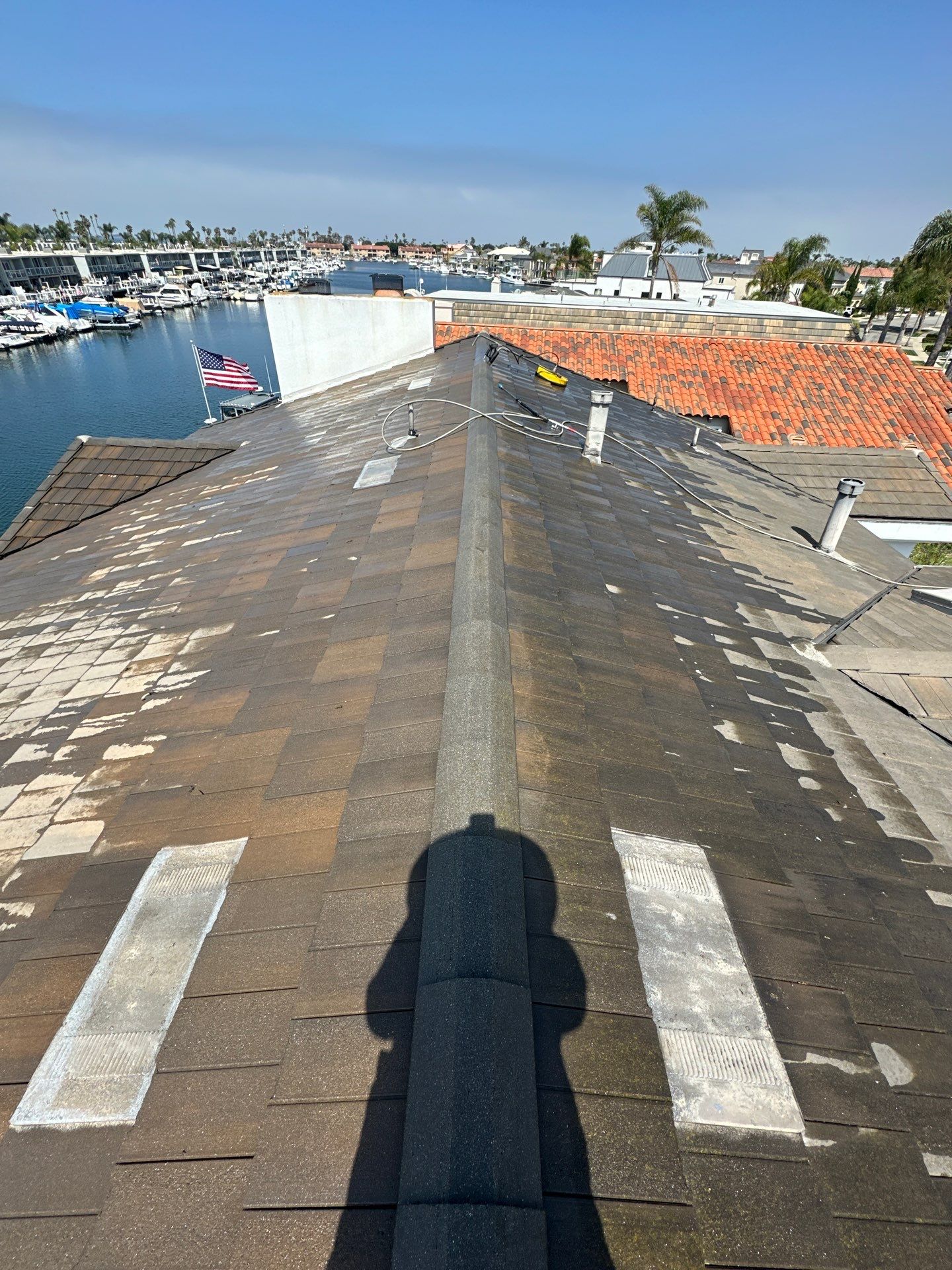 Huntington Harbor Roof Washing - Pressure Washer by Property Cleaning Experts