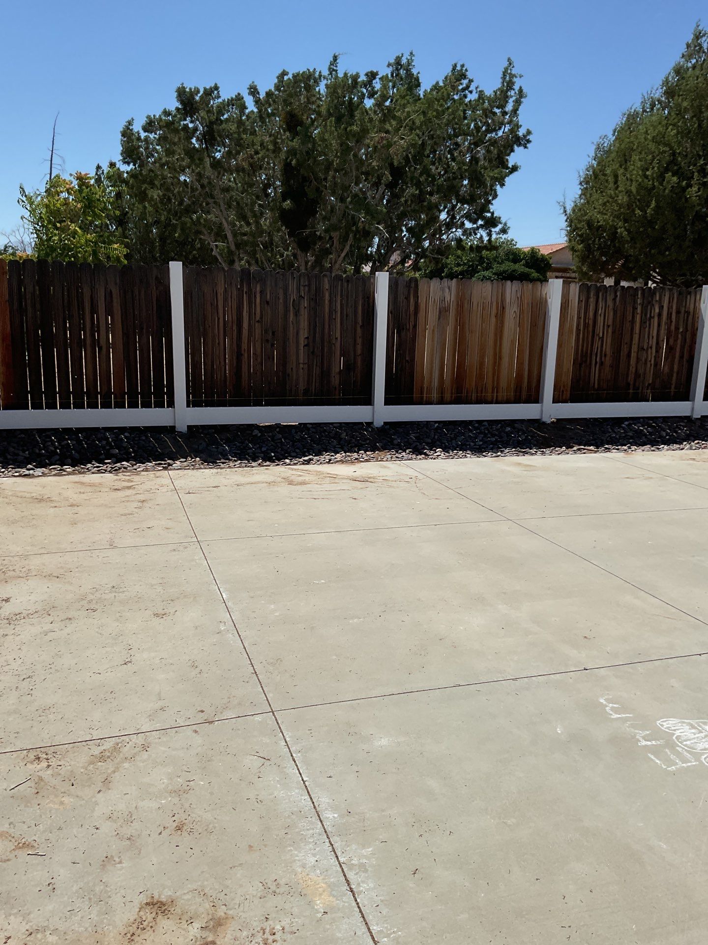 Fence Installation using Vinyl by Fence Guys Inc.