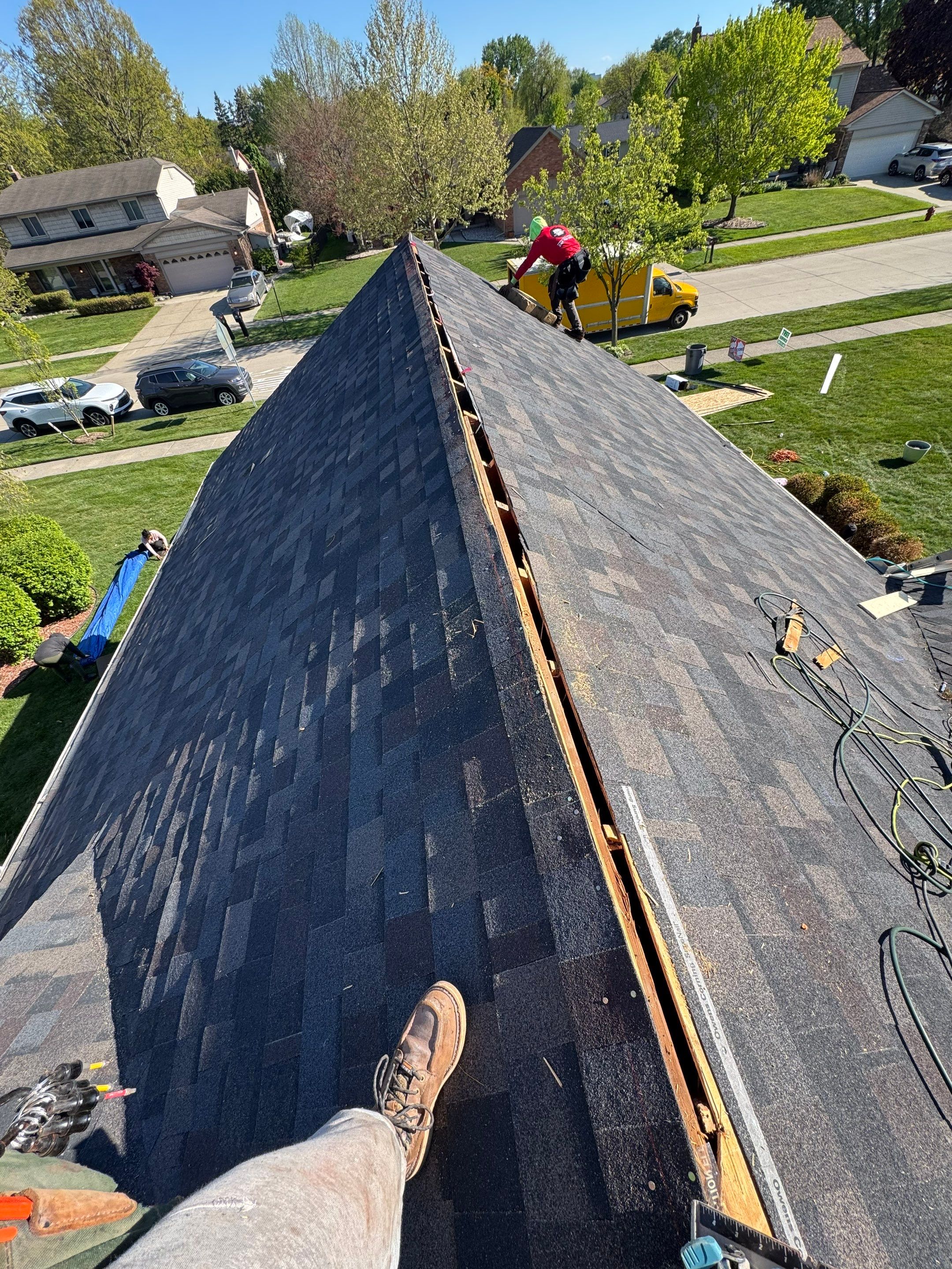 Roof Replacement using Owens Corning Duration by 180 Contractors